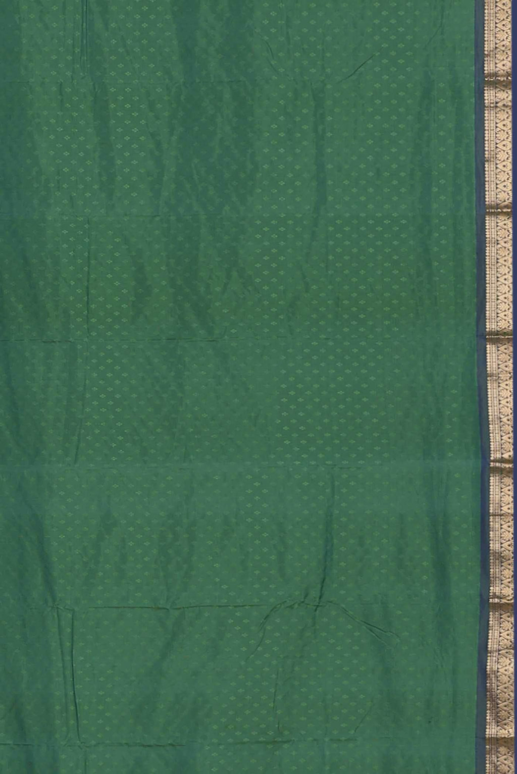Green Blended Bangalore Silk Saree