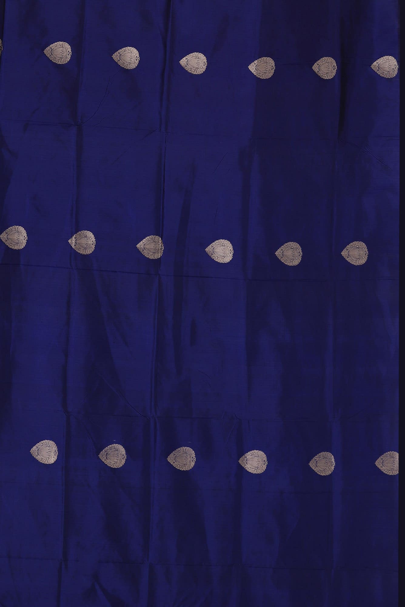 Blue Banarasi Katan Silk Saree