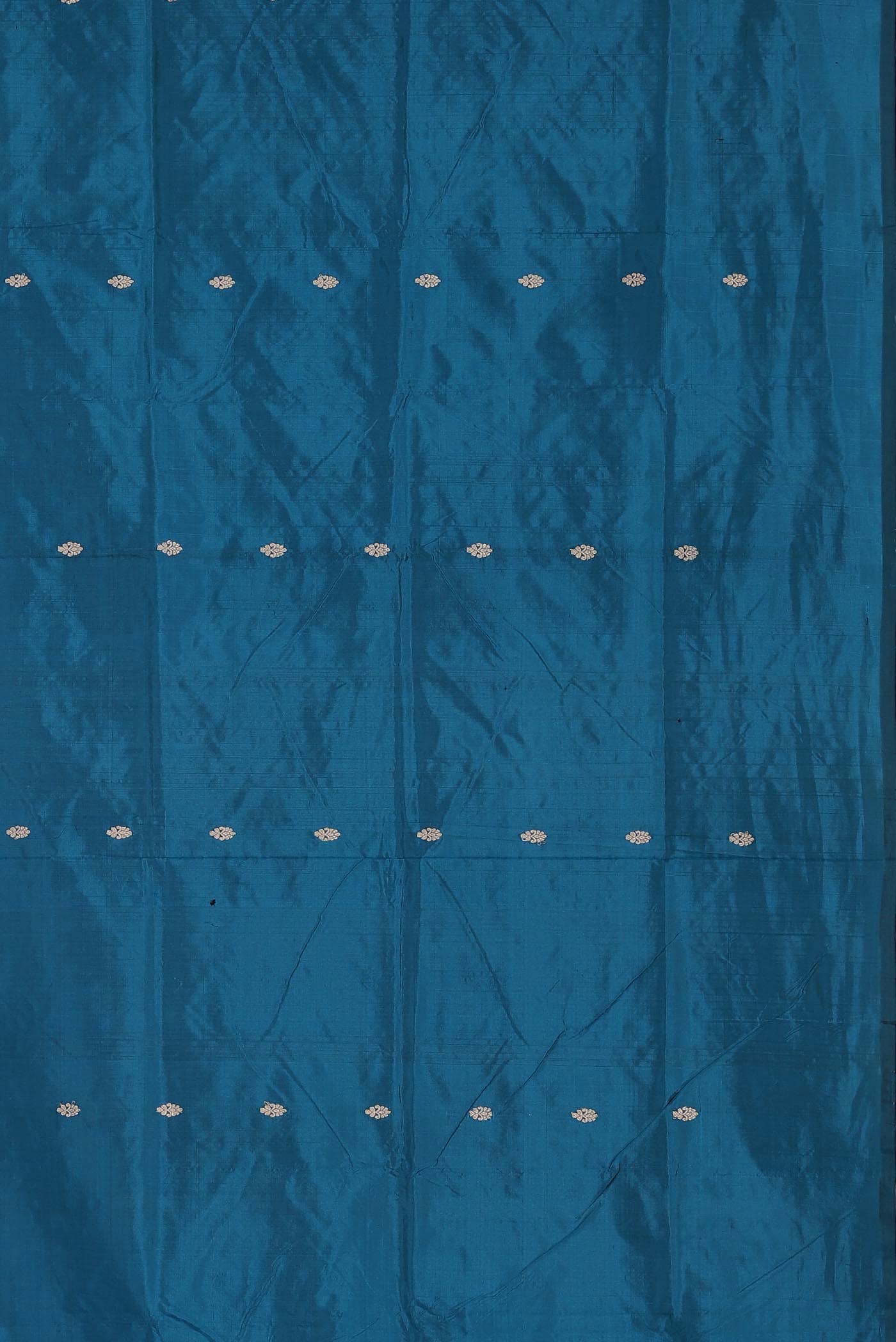 Blue Banarasi Katan Silk Saree