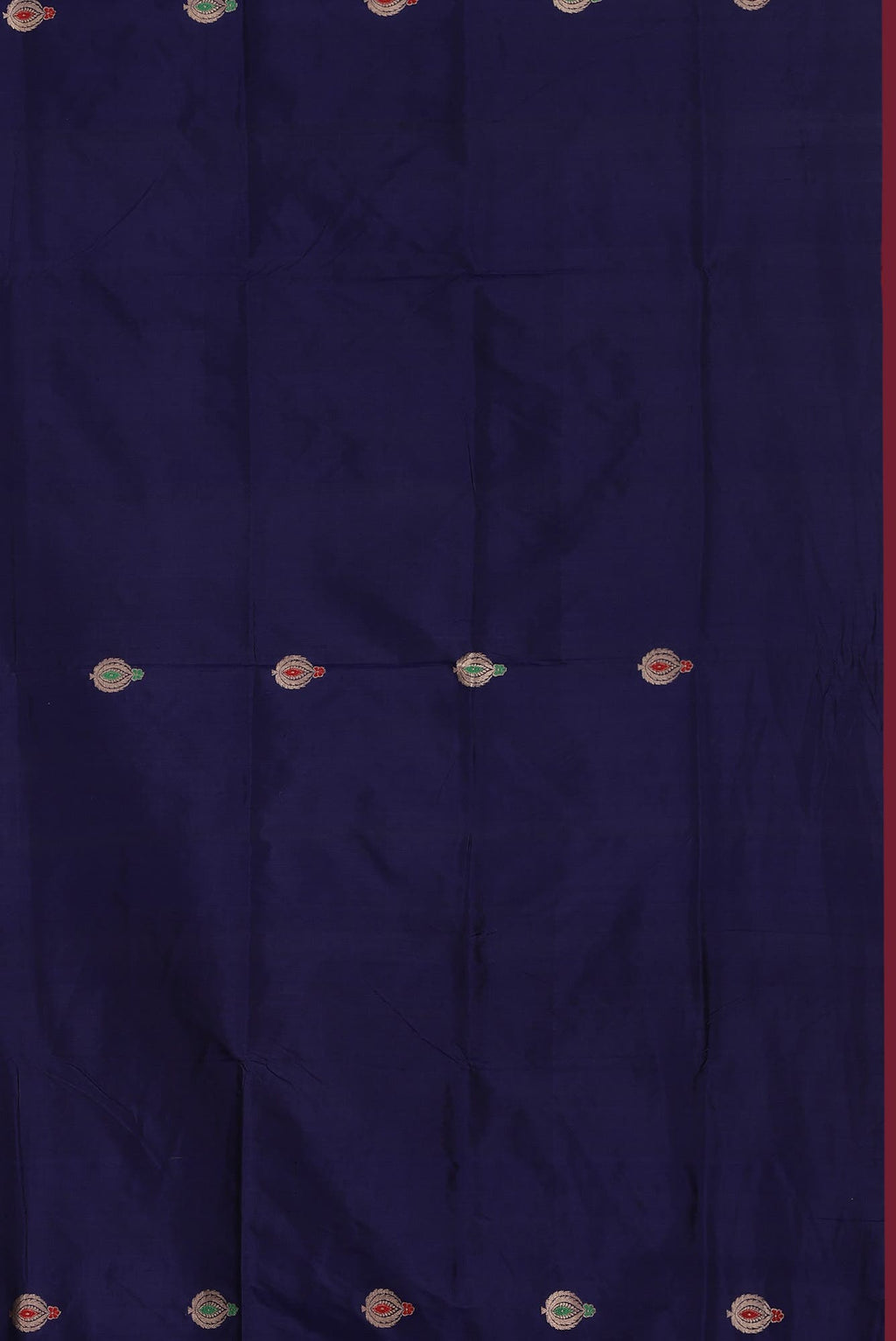 Blue Banarasi Katan Silk Saree