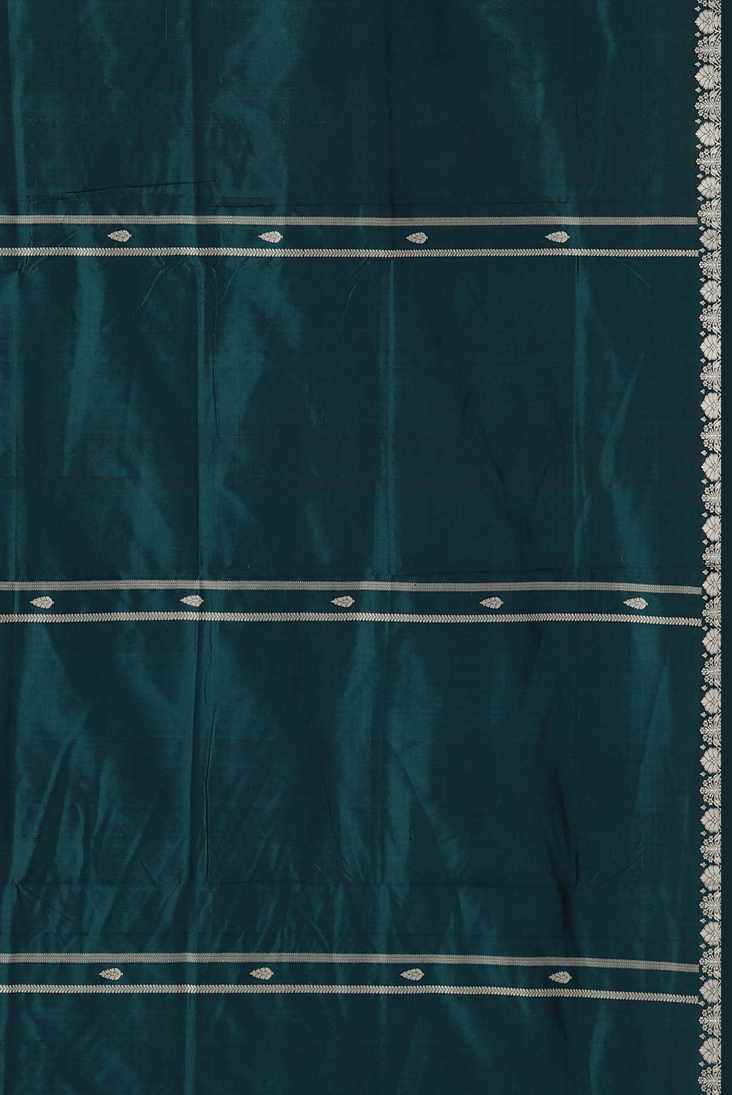 Green Banarasi Katan Silk Saree