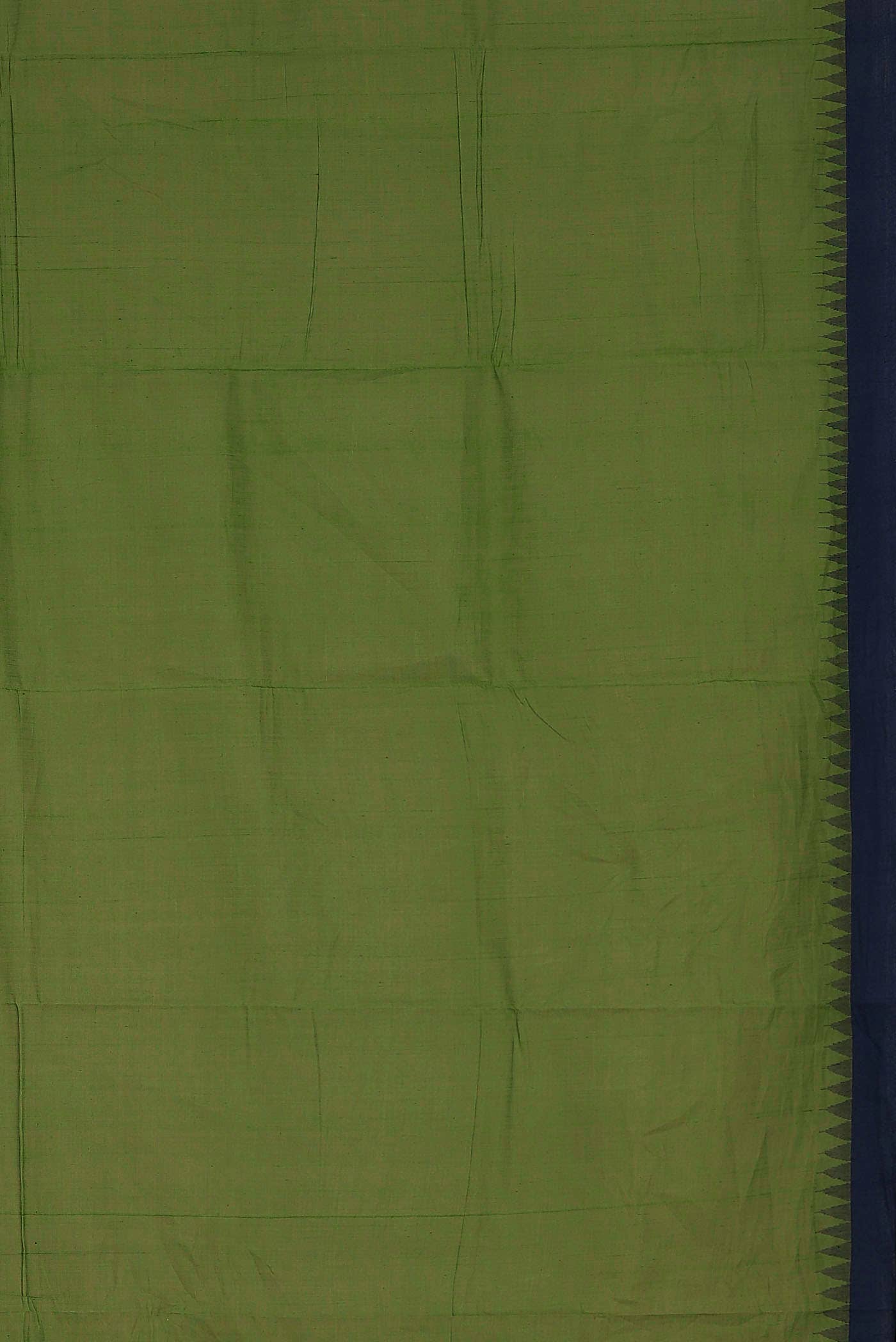 Green Mangalagiri Cotton Saree