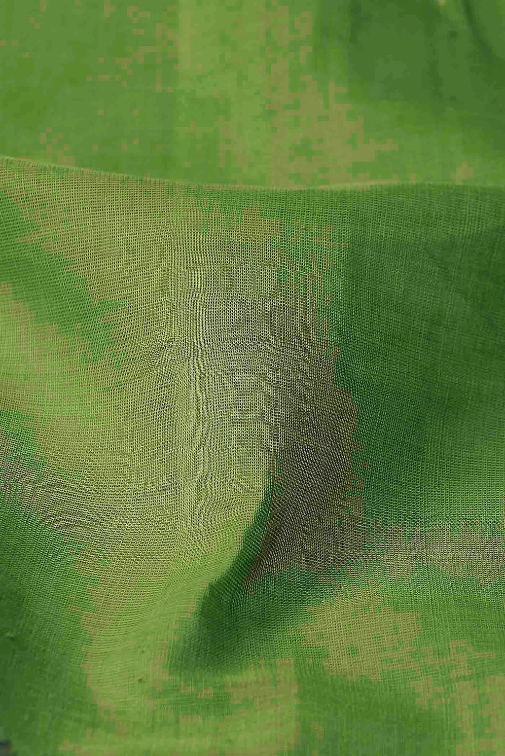 Green Mangalagiri Cotton Saree