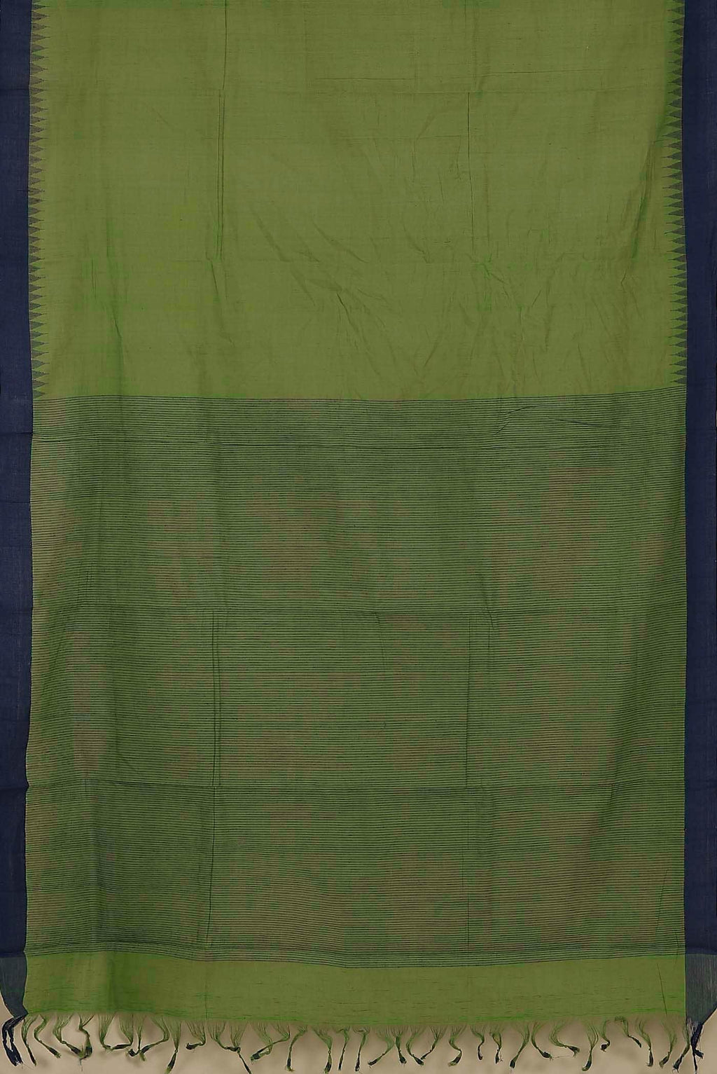 Green Mangalagiri Cotton Saree
