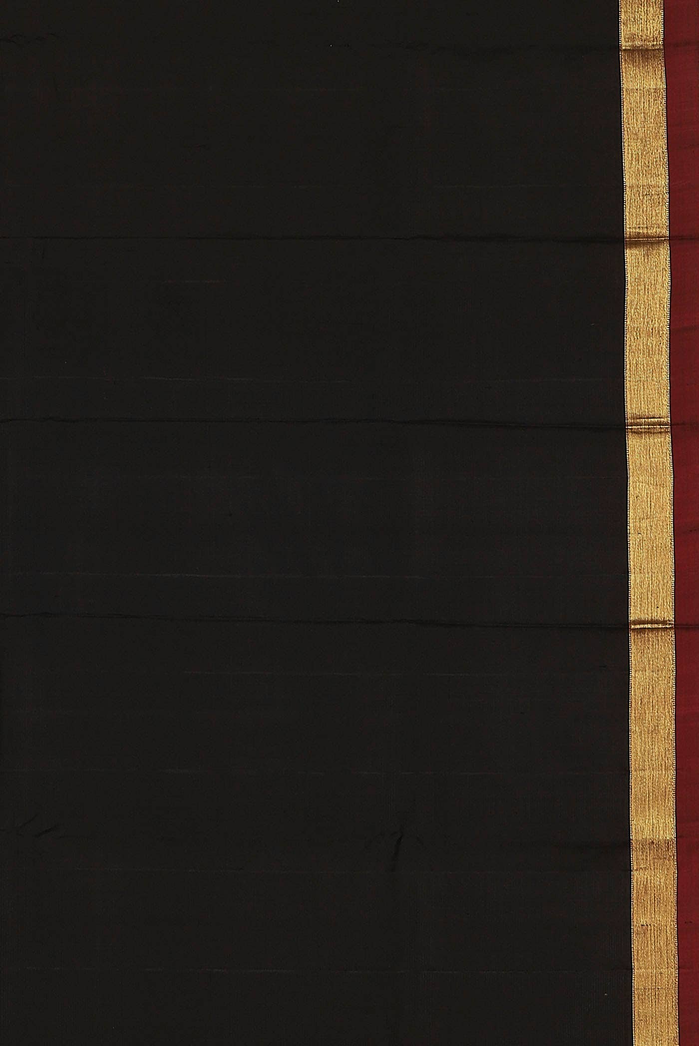 Black Kanchipuram Silk Saree
