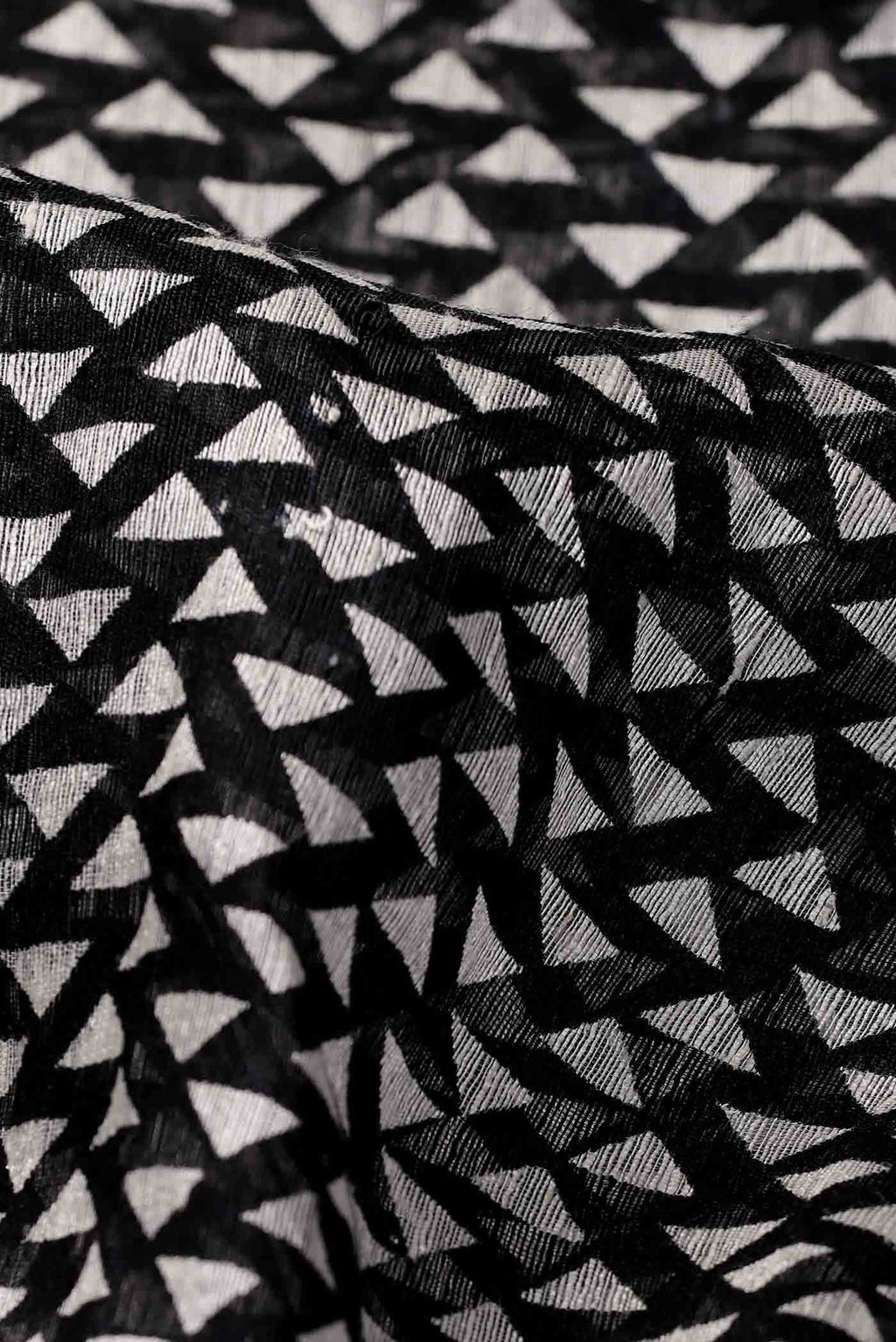 Black Bhagalpuri Tussar Silk Saree
