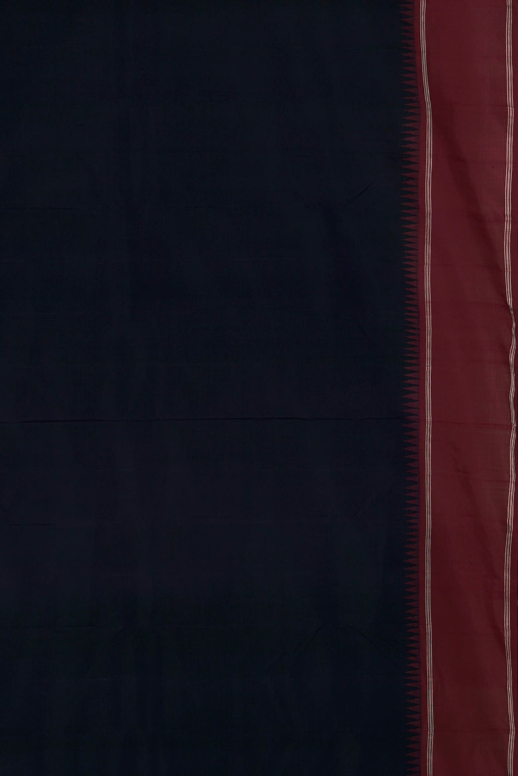 Black Kanchipuram Silk Saree