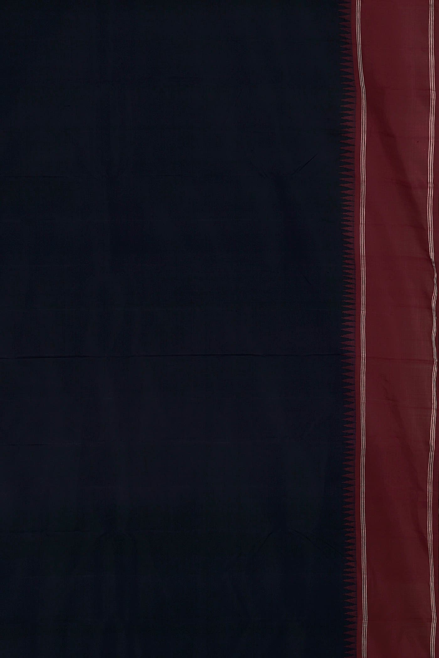 Black Kanchipuram Silk Saree