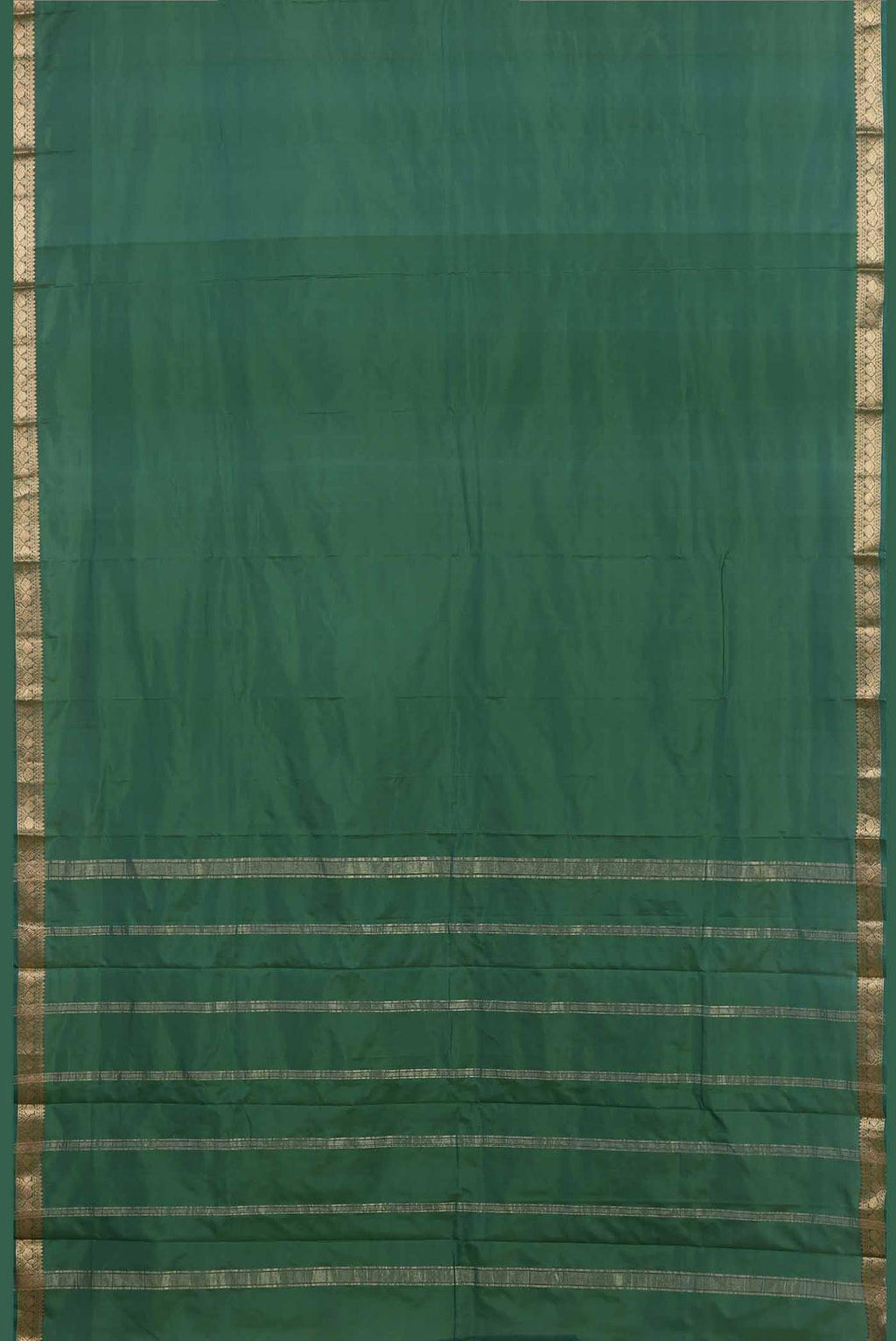Green Bangalore Silk Saree