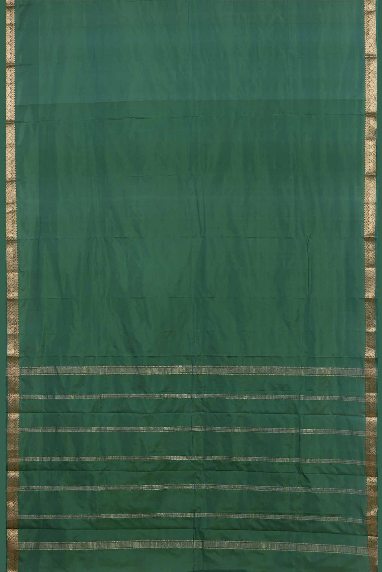 Green Bangalore Silk Saree