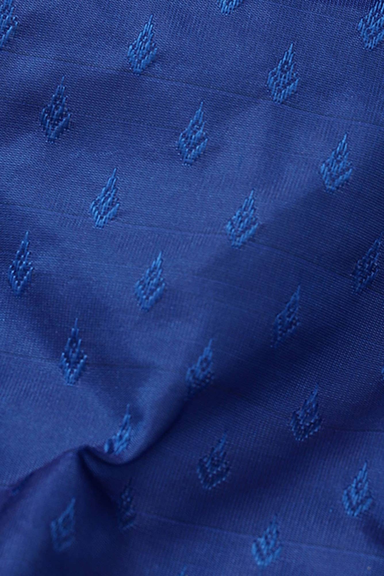 Blue Bangalore Silk Saree