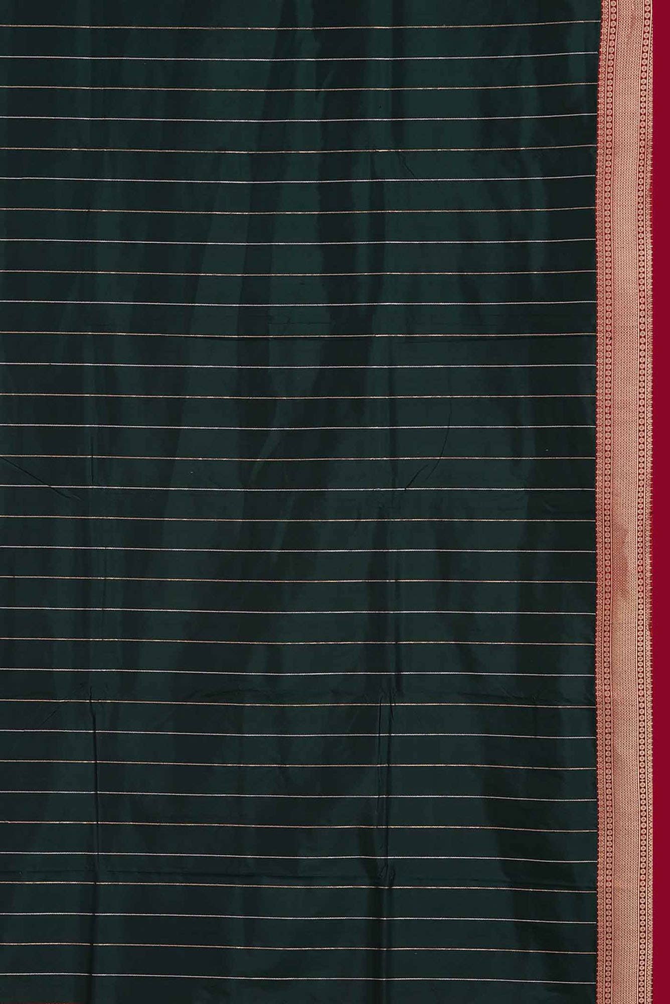 Green Banarasi Katan Silk Saree