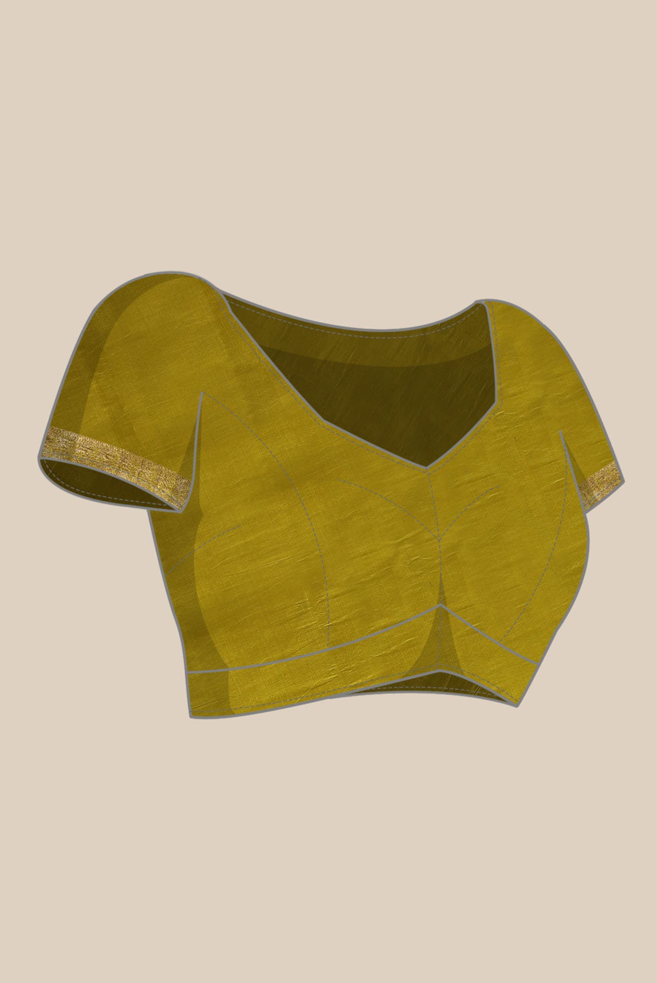 Green Banarasi Katan Silk Saree