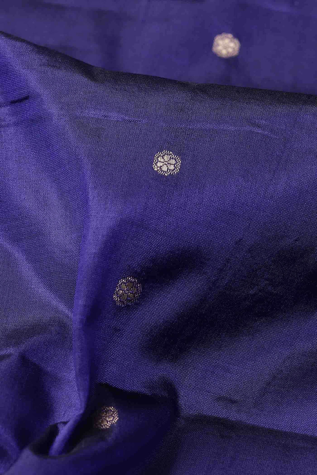 Blue Banarasi Katan Silk Saree