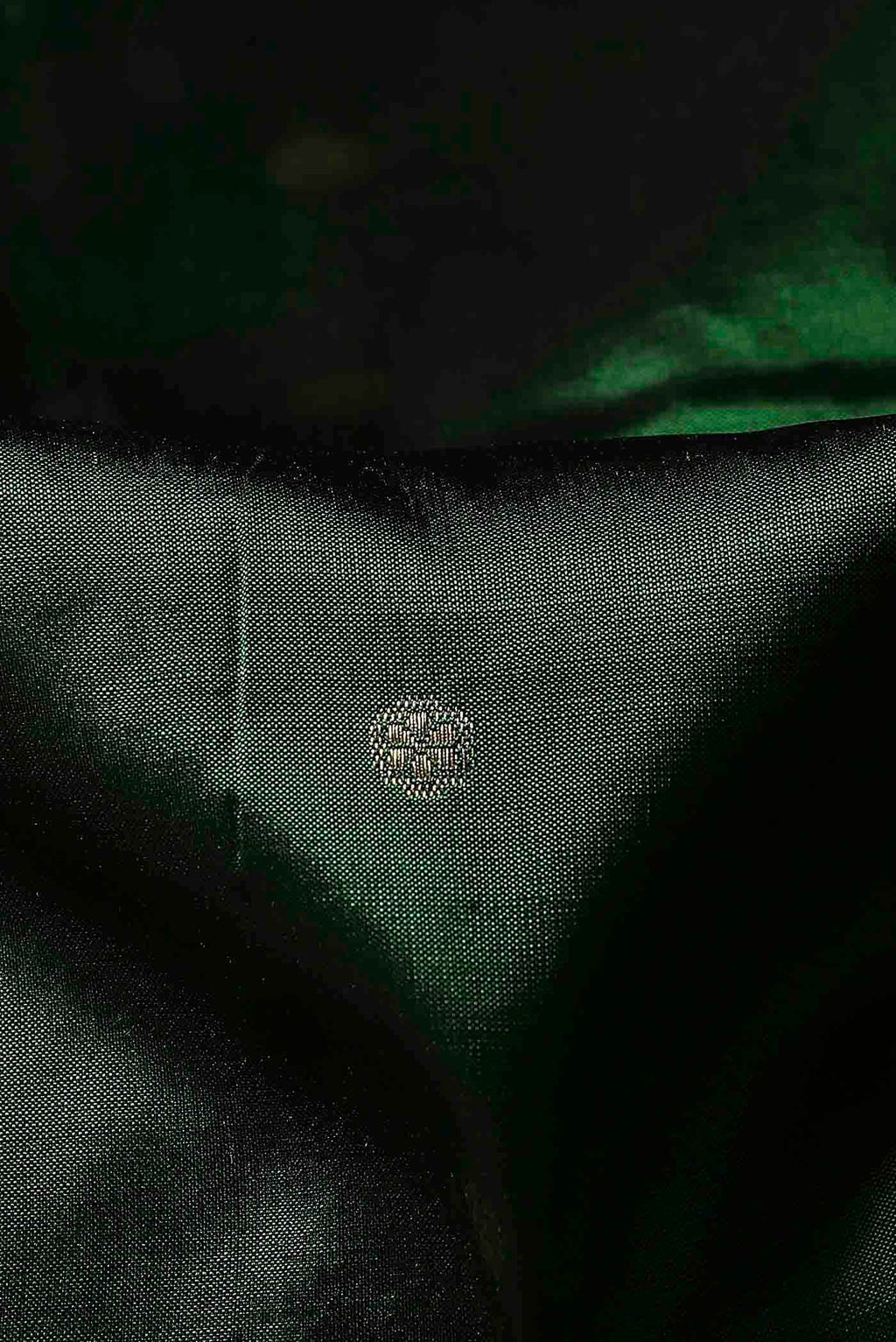 Green Banarasi Katan Silk Saree