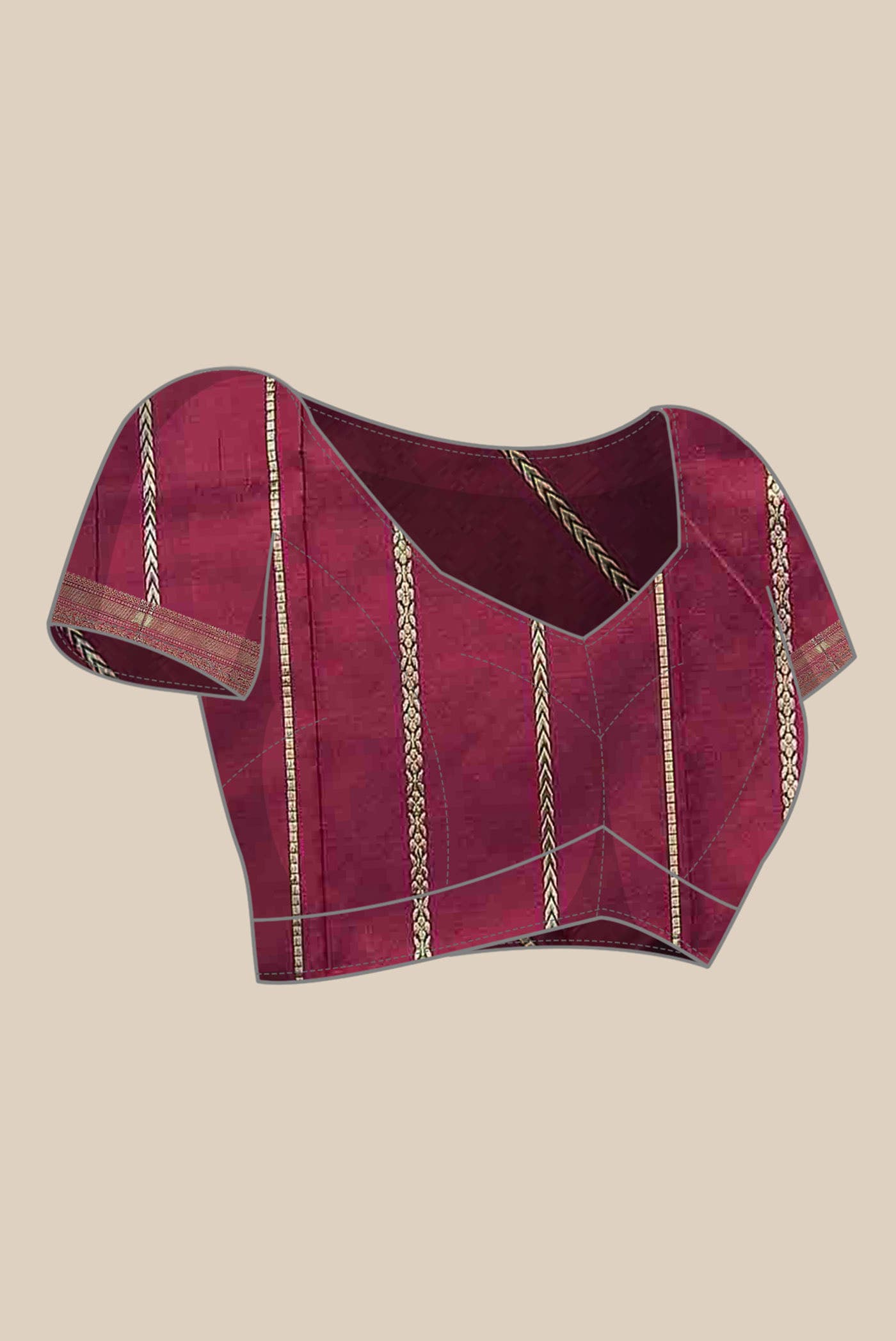 Blue Banarasi Katan Silk Saree