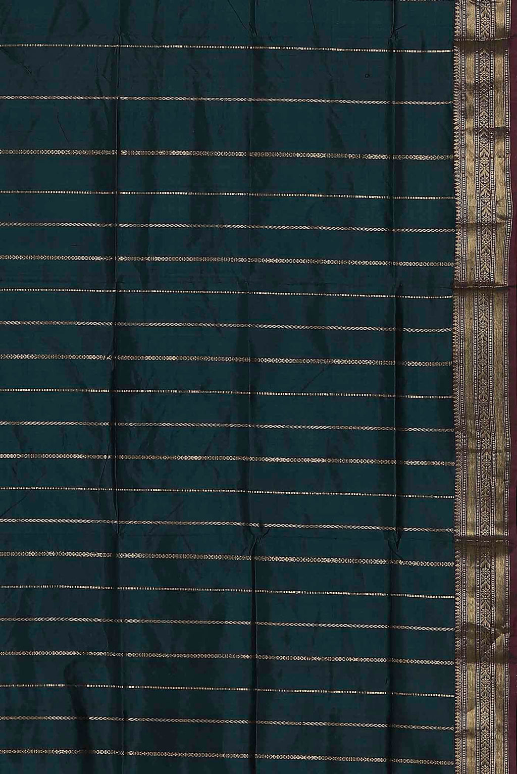 Blue Banarasi Katan Silk Saree
