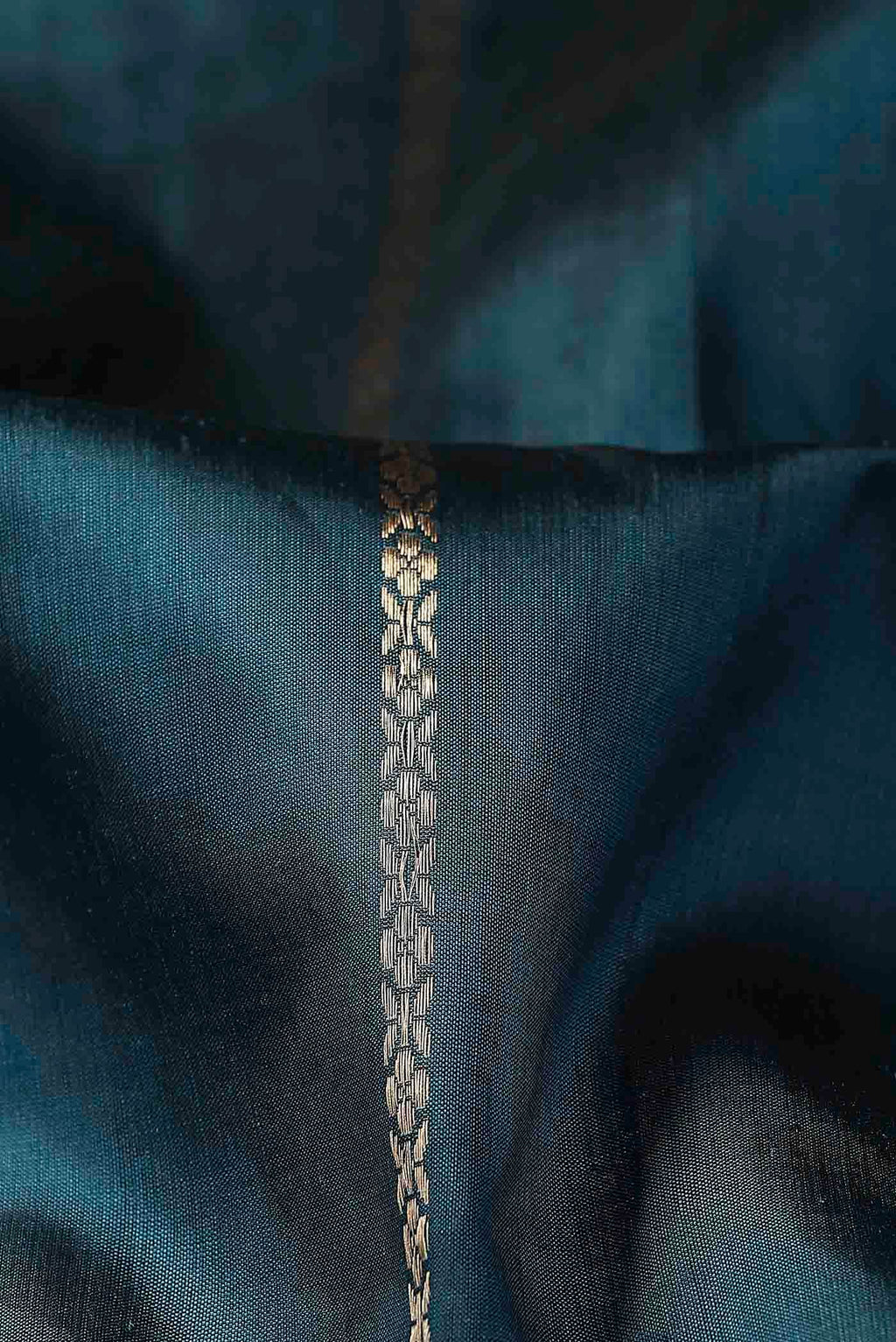 Blue Banarasi Katan Silk Saree