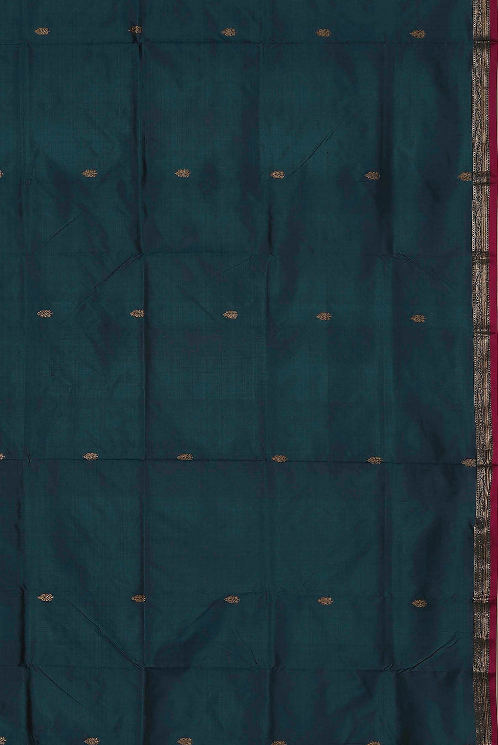 Blue Banarasi Katan Silk Saree
