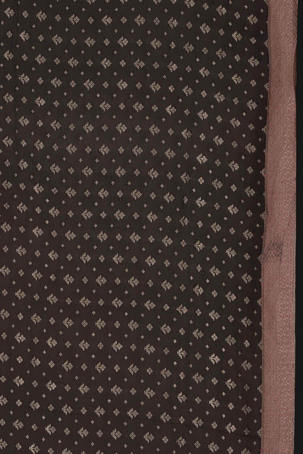 Black Banarasi Georgette Saree