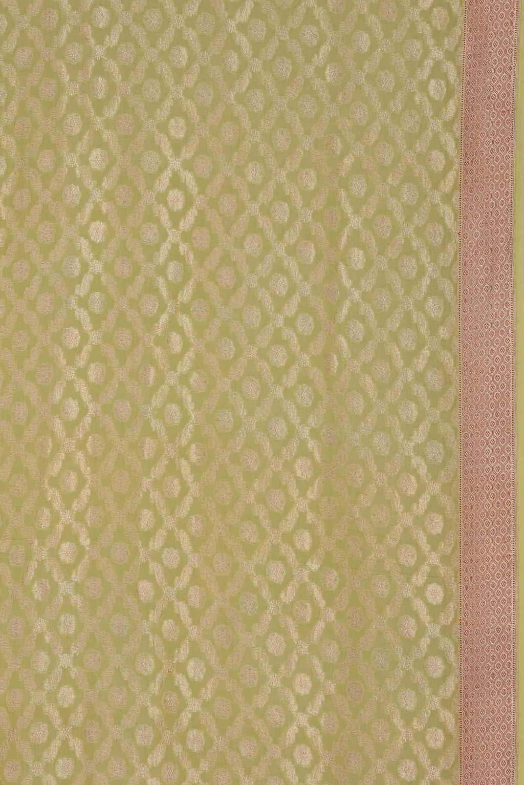 Green Banarasi Georgette Saree