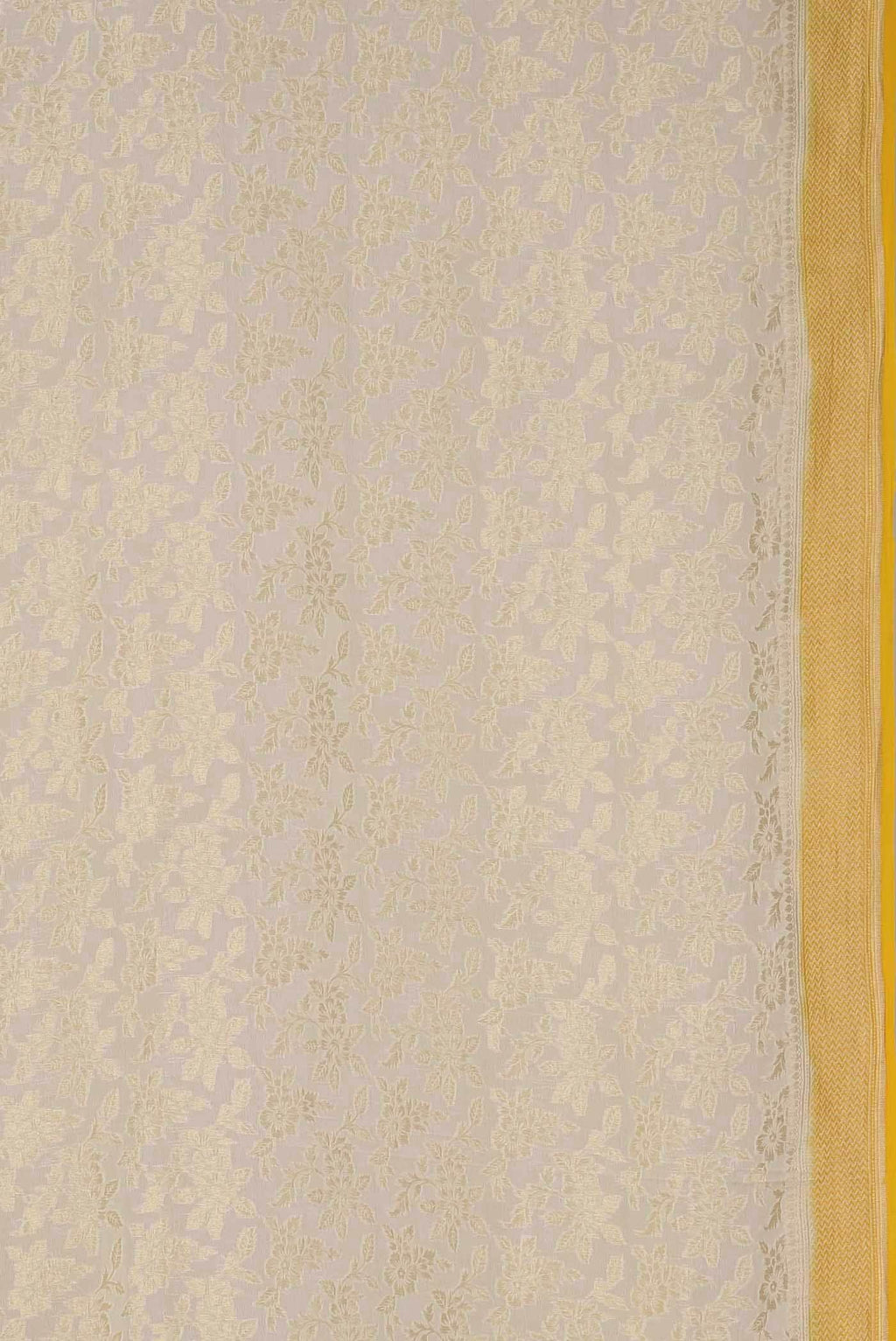 Beige Banarasi Georgette Saree