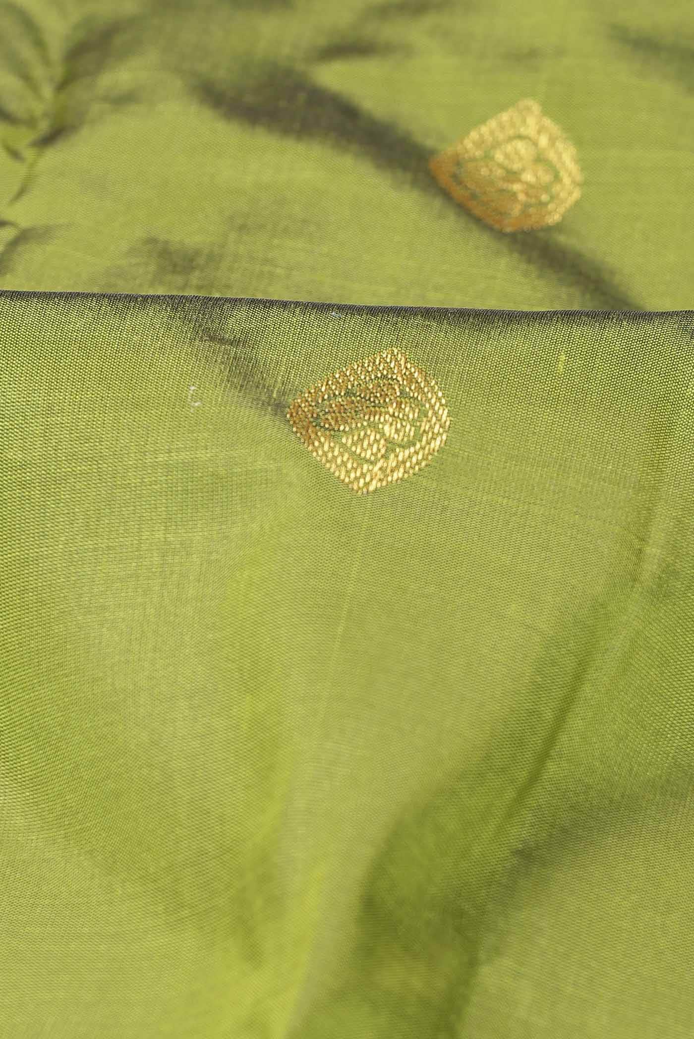 Green Bangalore Silk Saree