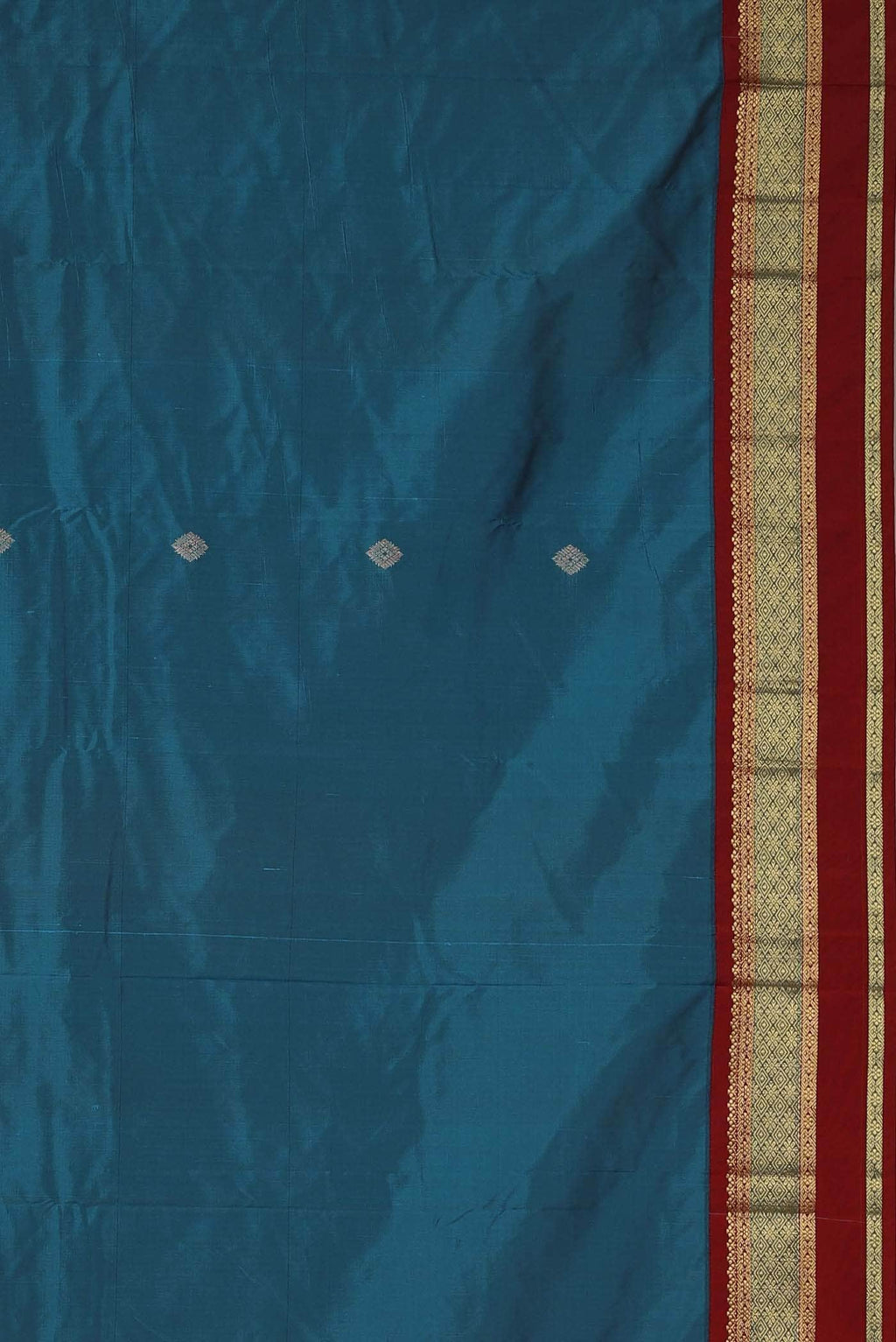 Blue Bangalore Silk Saree