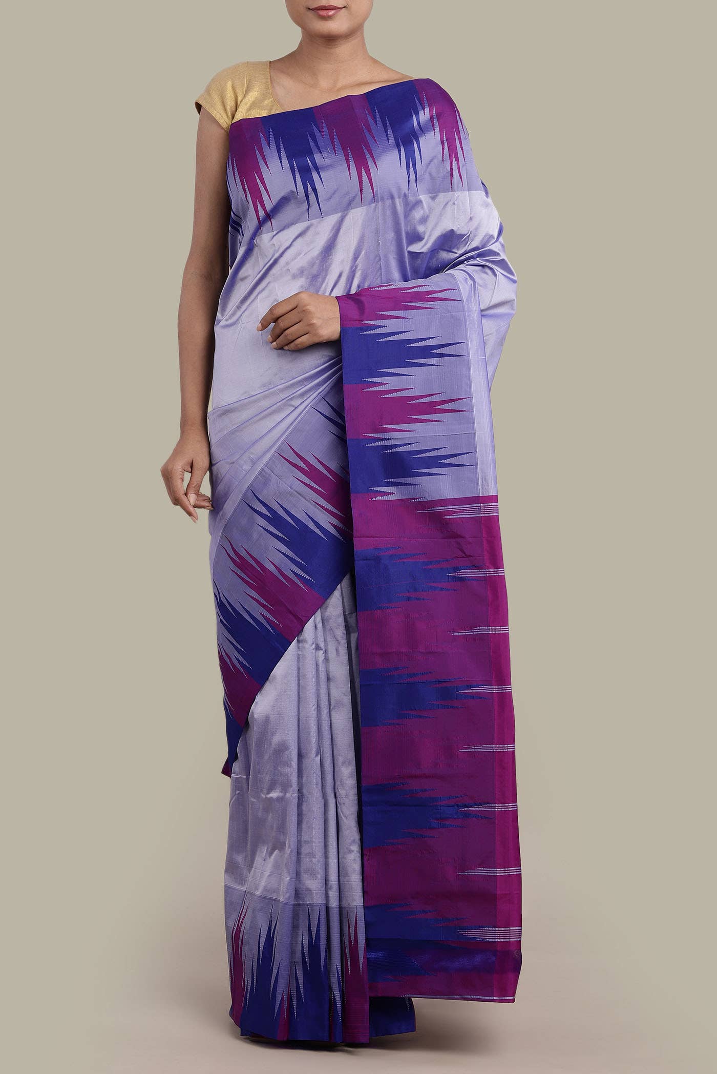 Blue Bangalore Silk Saree