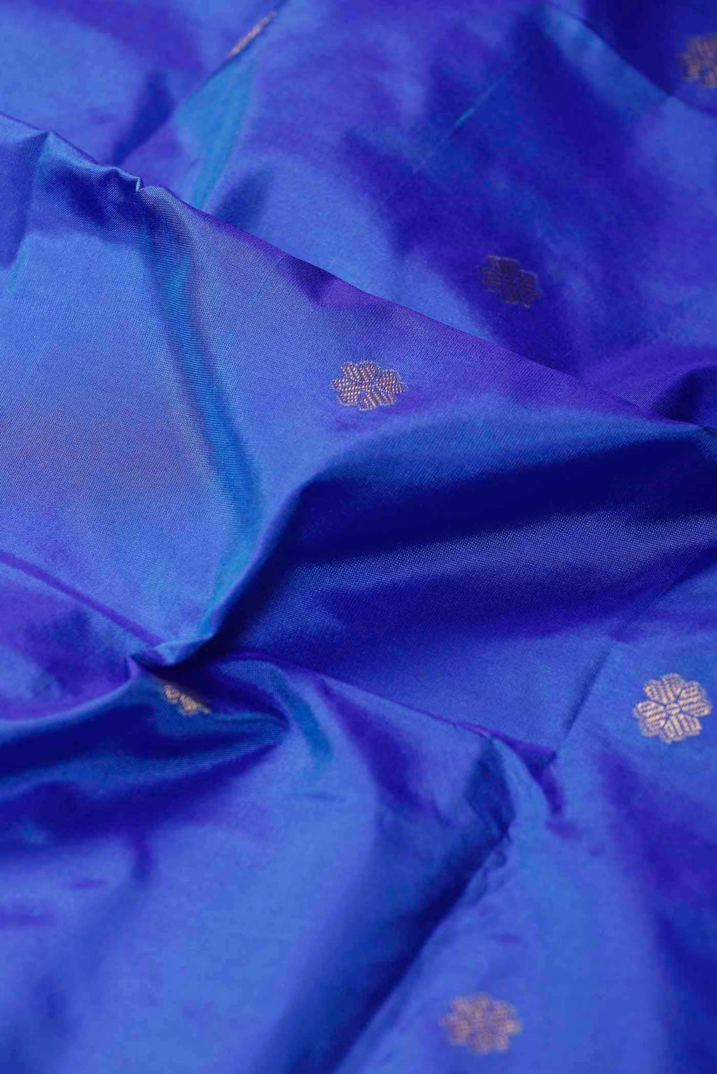 Blue Bangalore Silk Saree