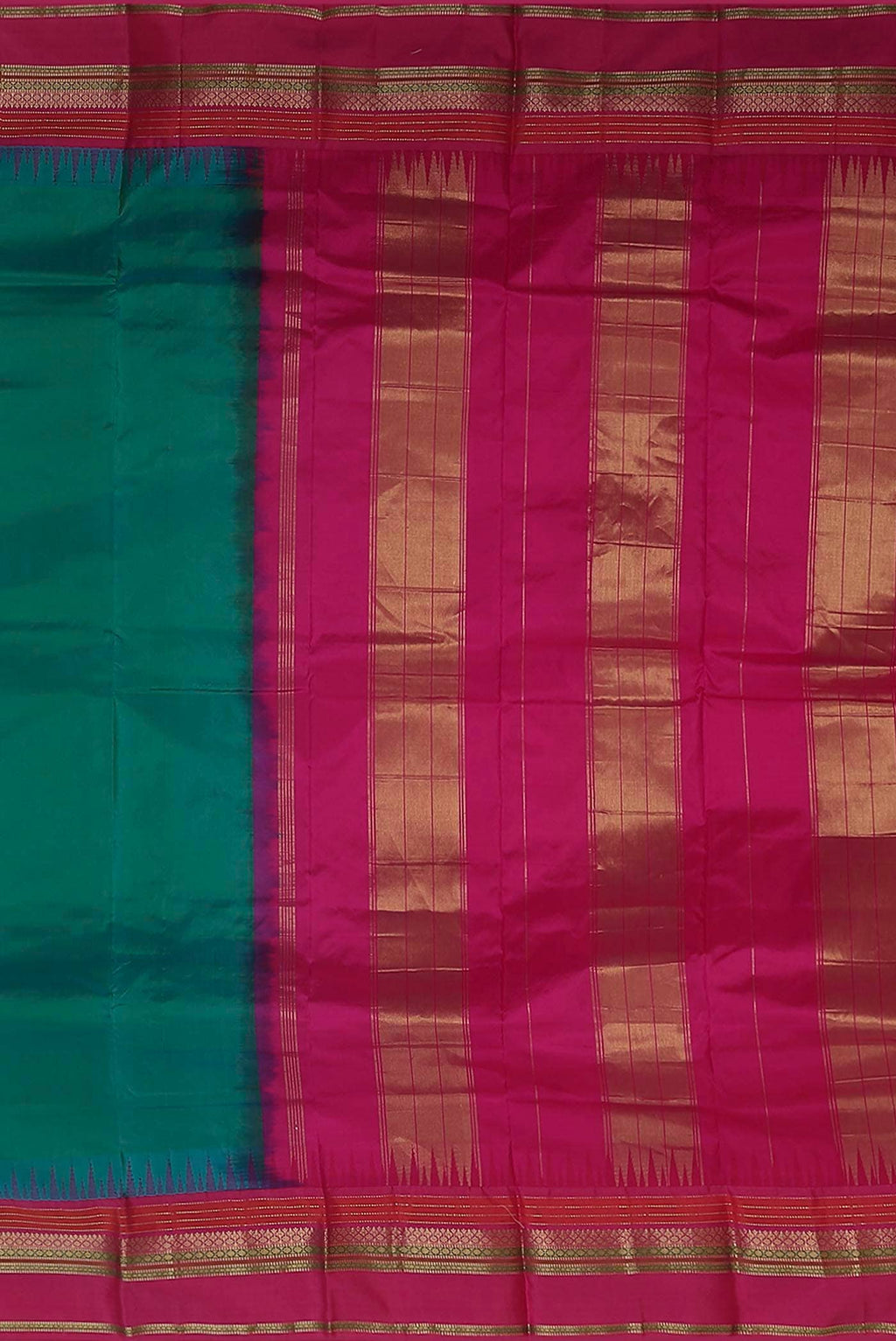 Blue Bangalore Silk Saree