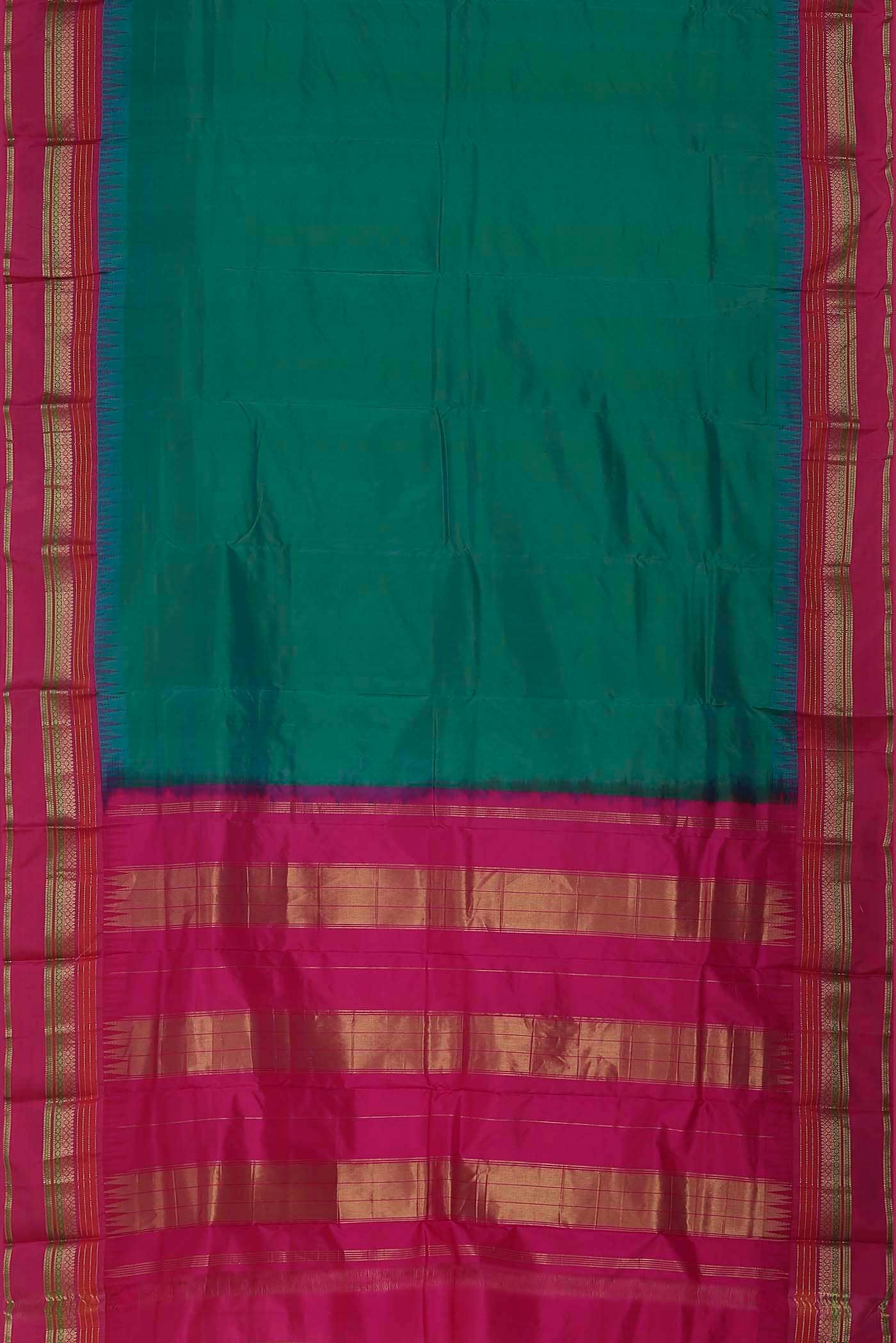 Blue Bangalore Silk Saree