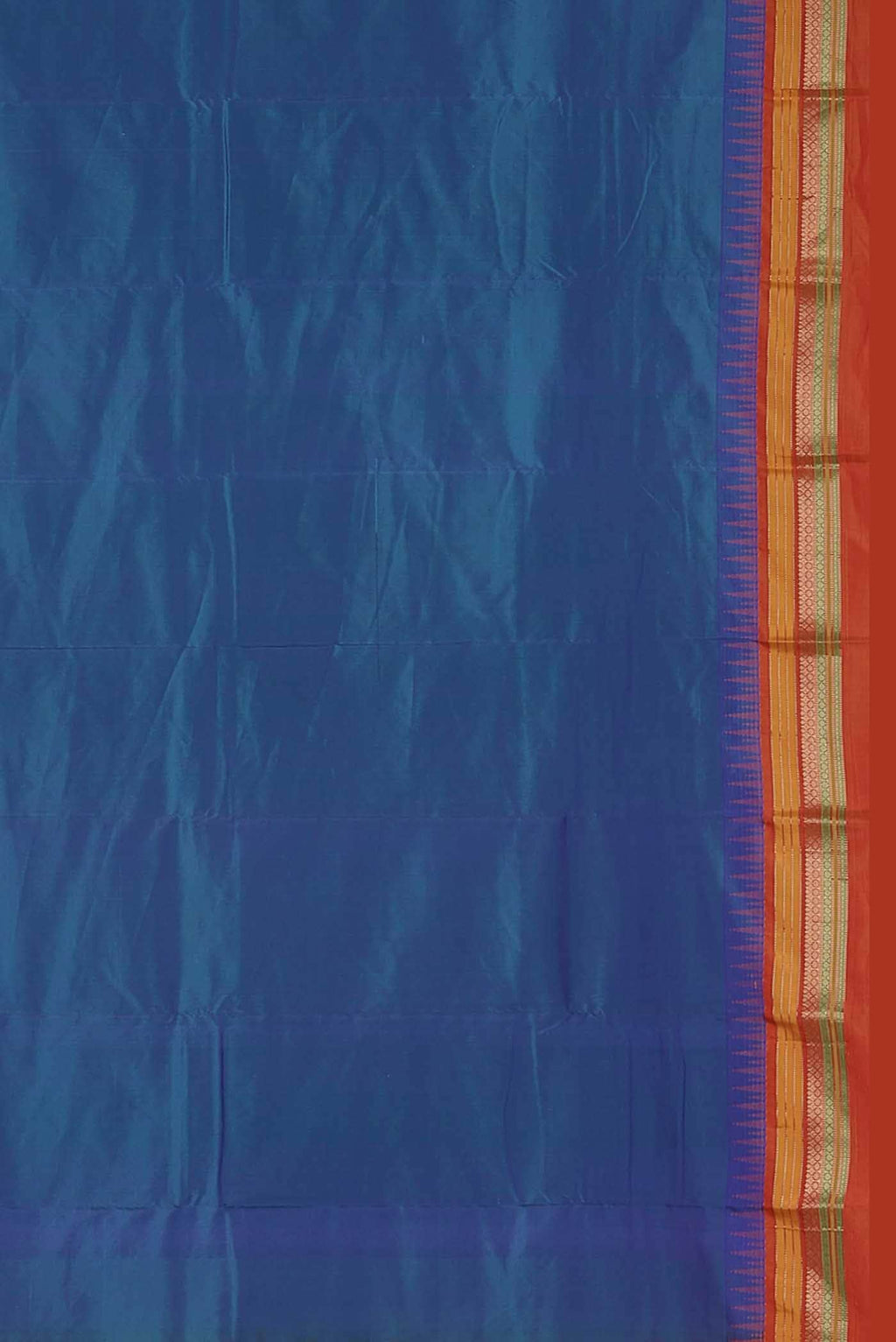 Blue Kanchipuram Silk Saree