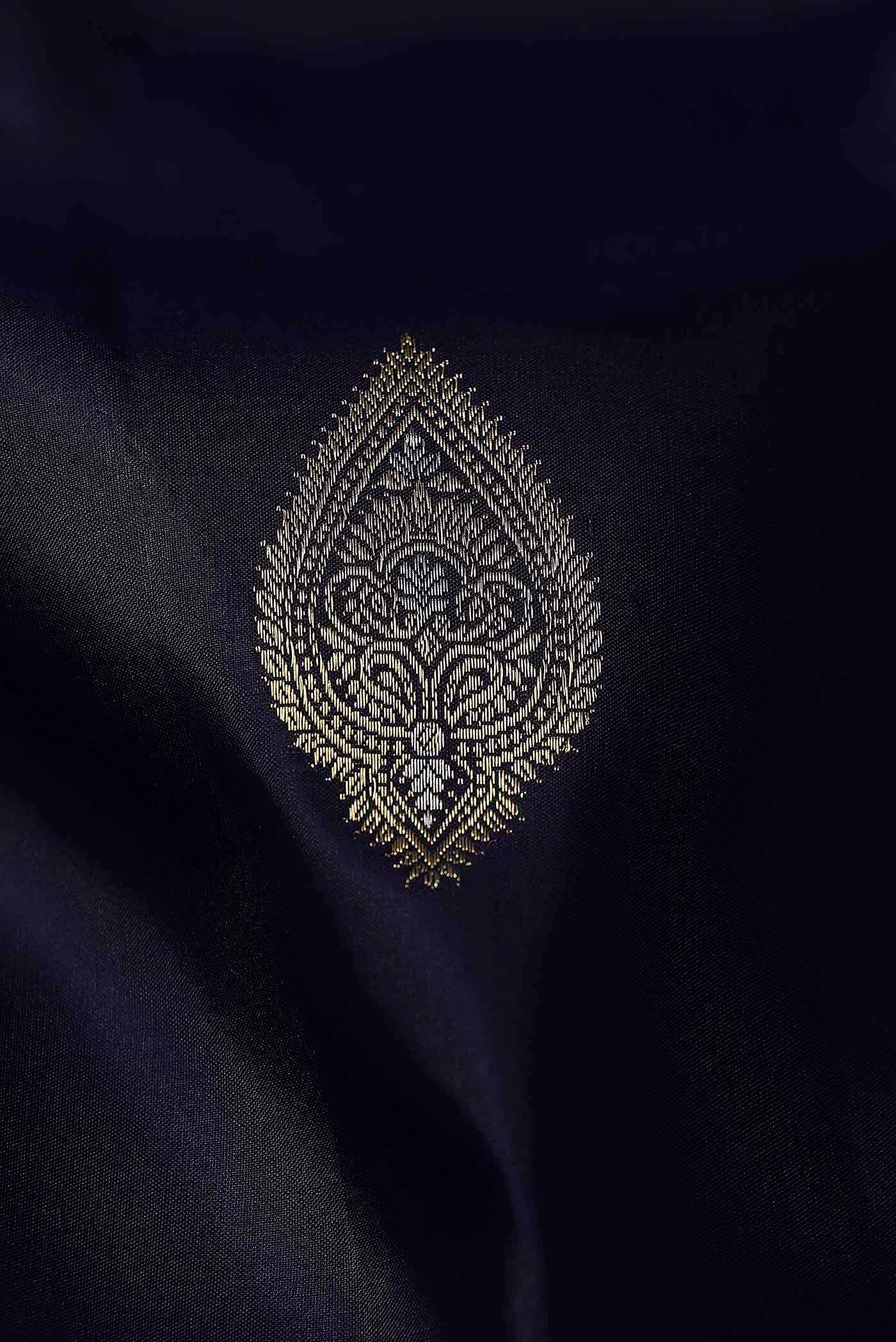 Black Soft Silk Saree