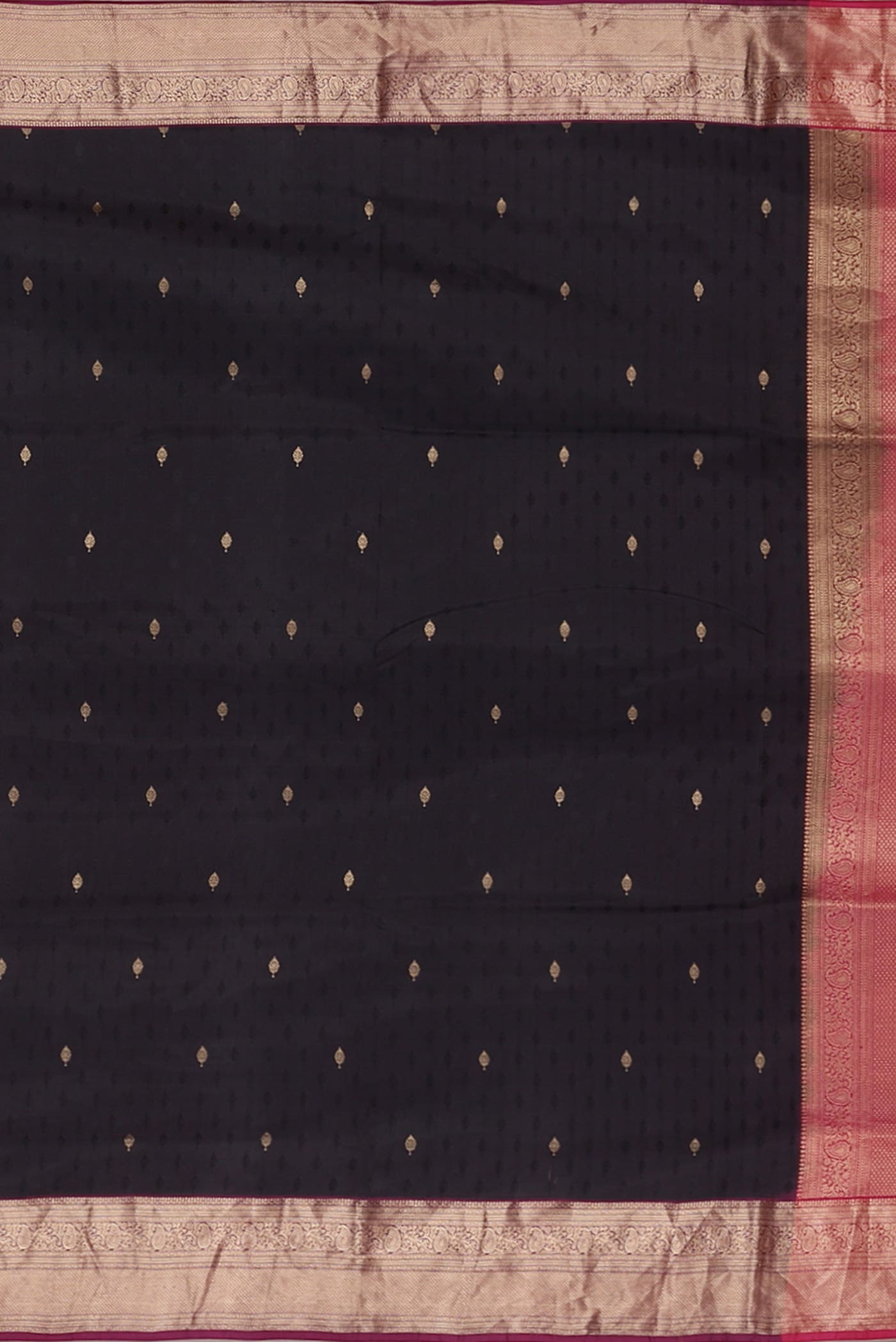 Black Soft Silk Saree