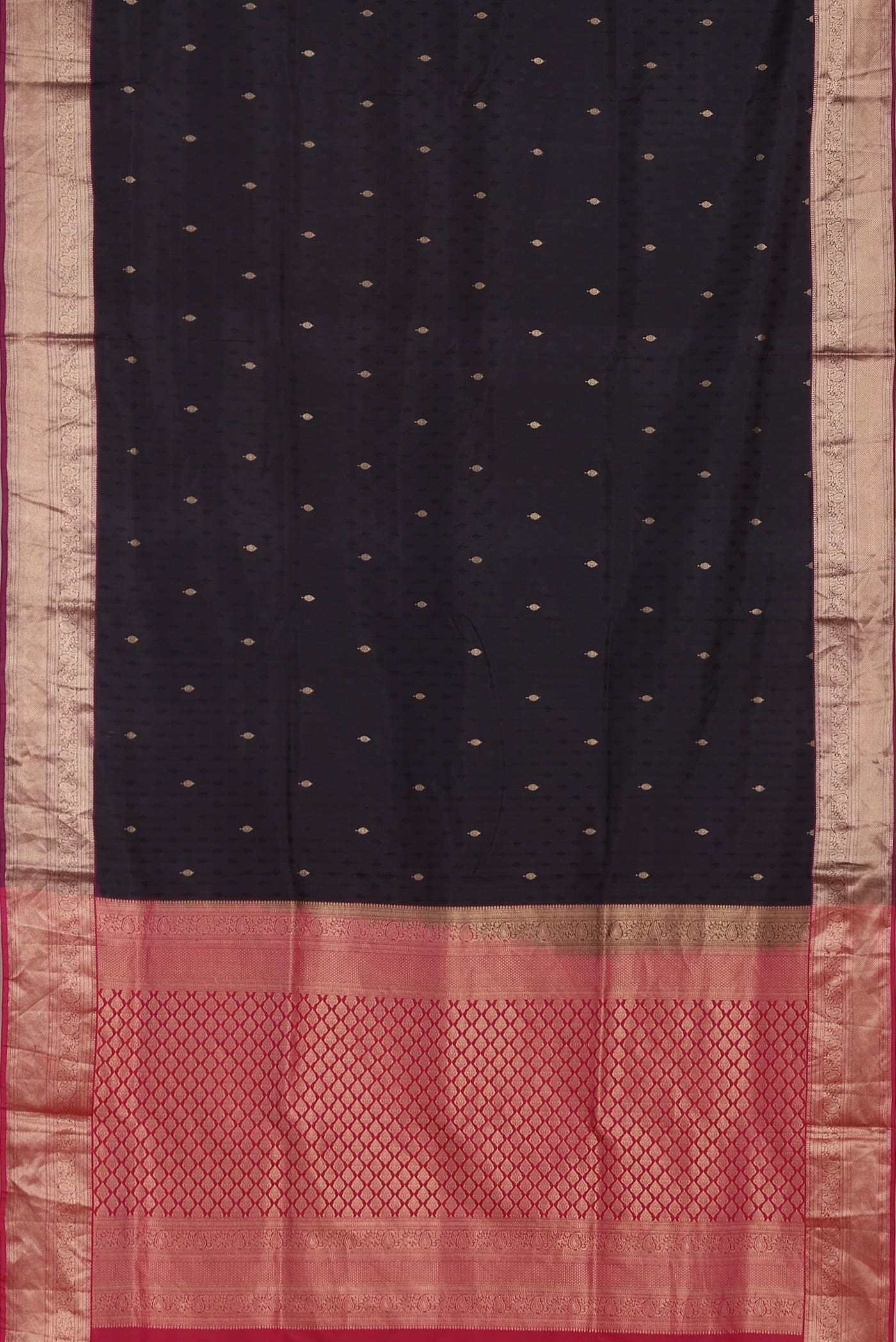 Black Soft Silk Saree