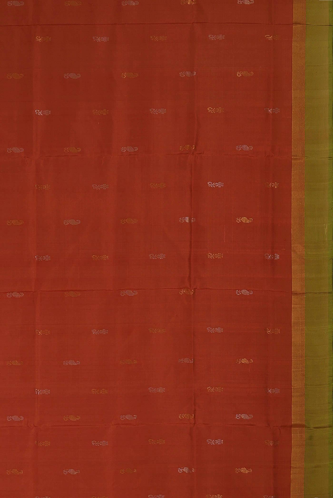 Orange Uppada Silk Saree