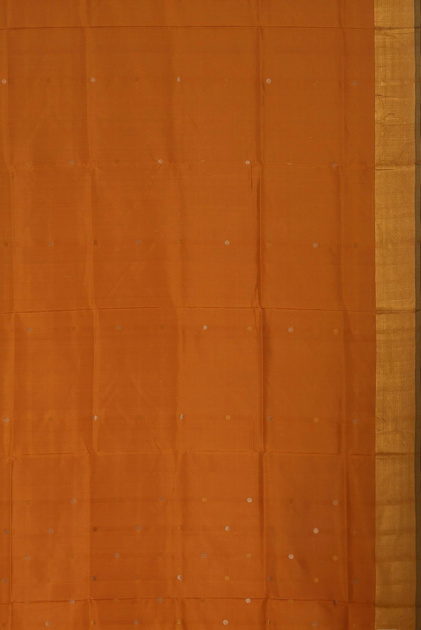 Orange Uppada Silk Saree