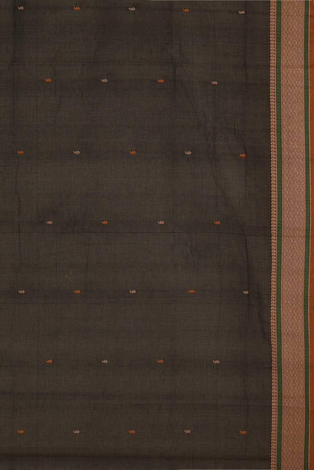 Black Coimbatore Cotton Saree