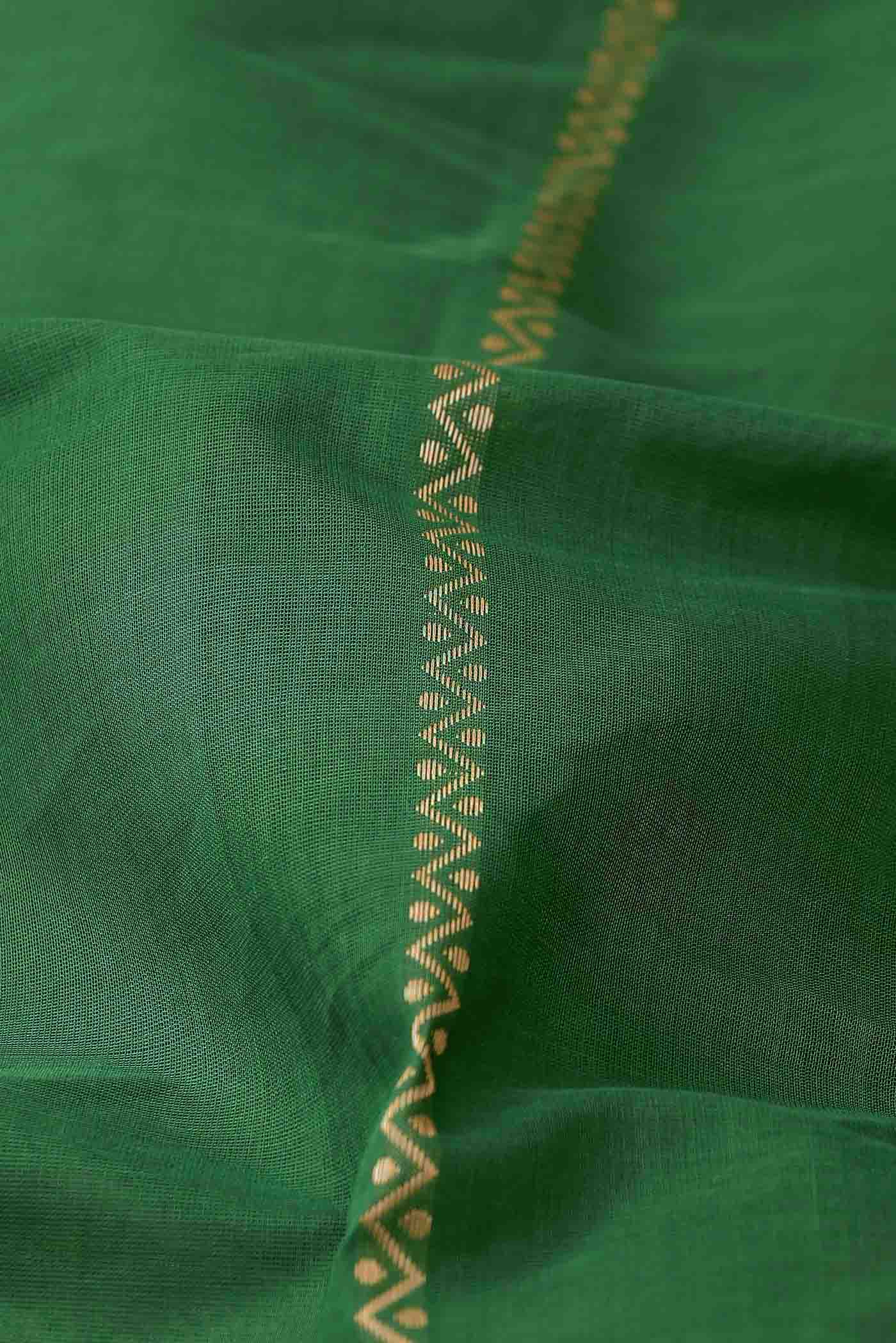 Green Coimbatore Cotton Saree