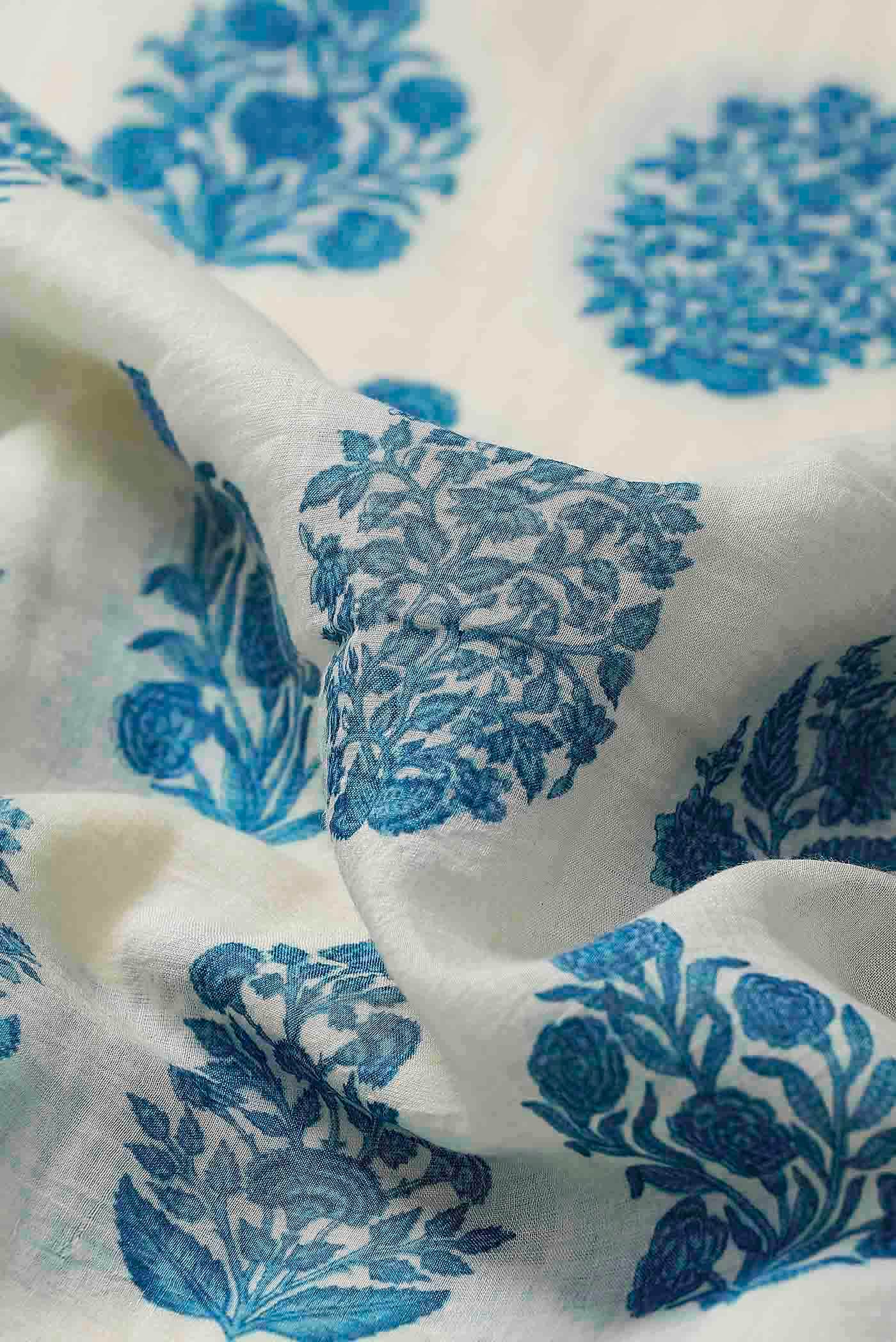 Cream Tussar Silk Saree