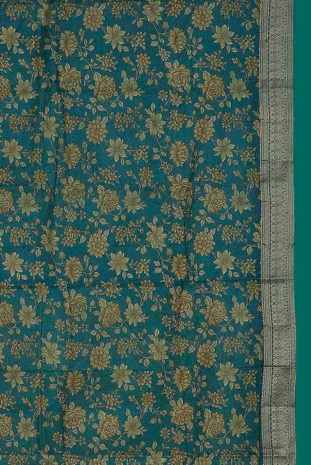 Blue Bangalore Silk Saree