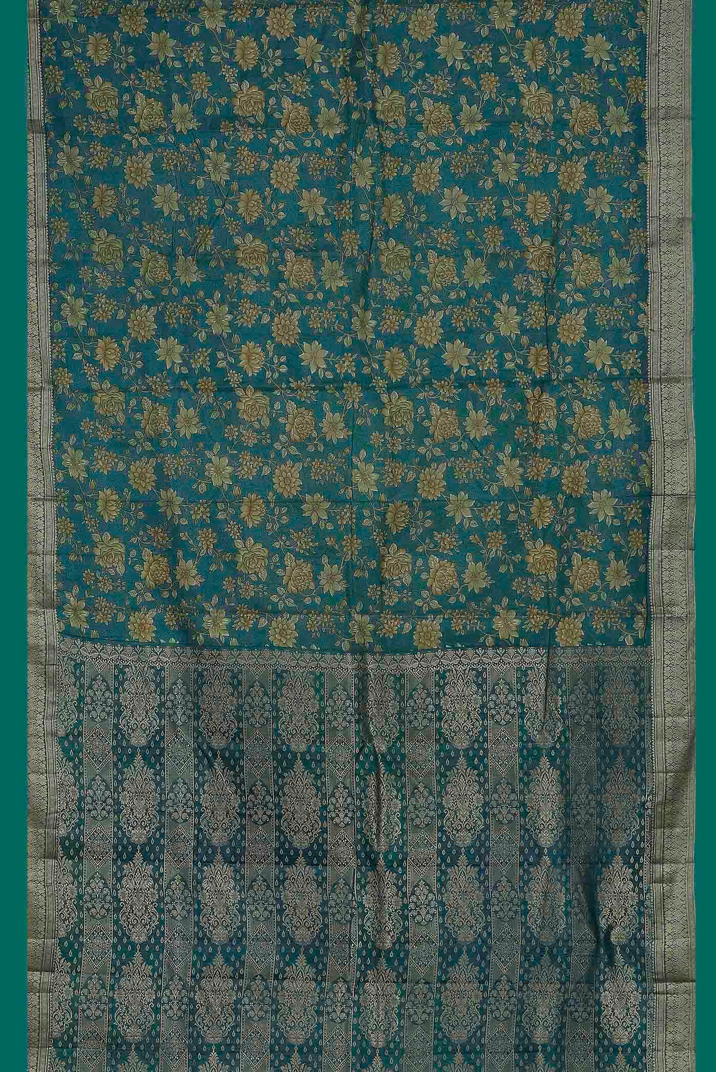 Blue Bangalore Silk Saree