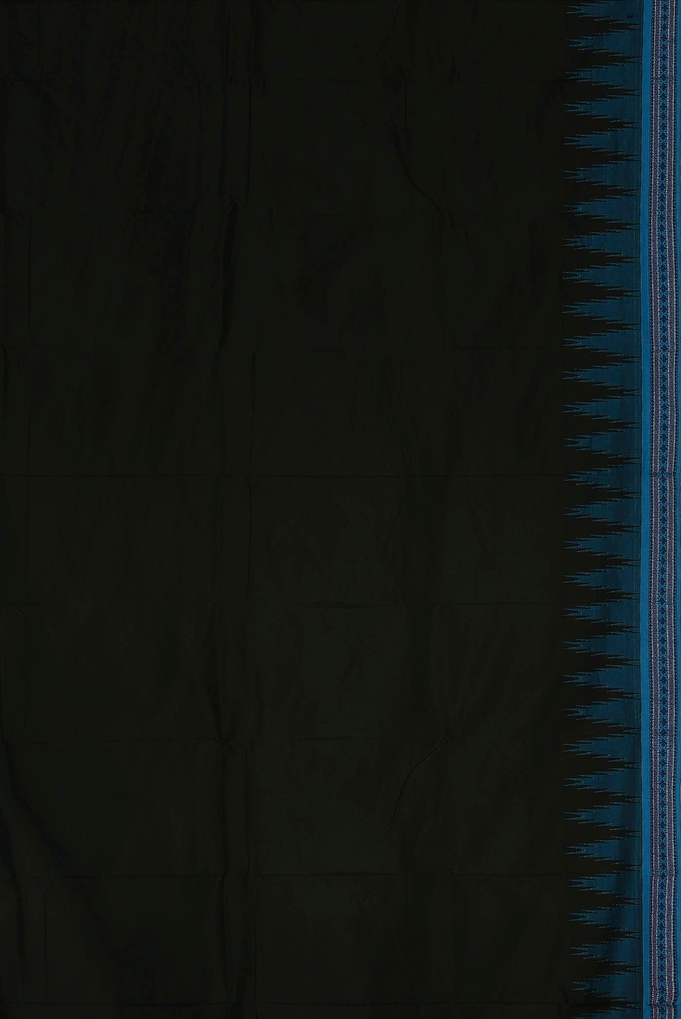 Black Bangalore Silk Saree