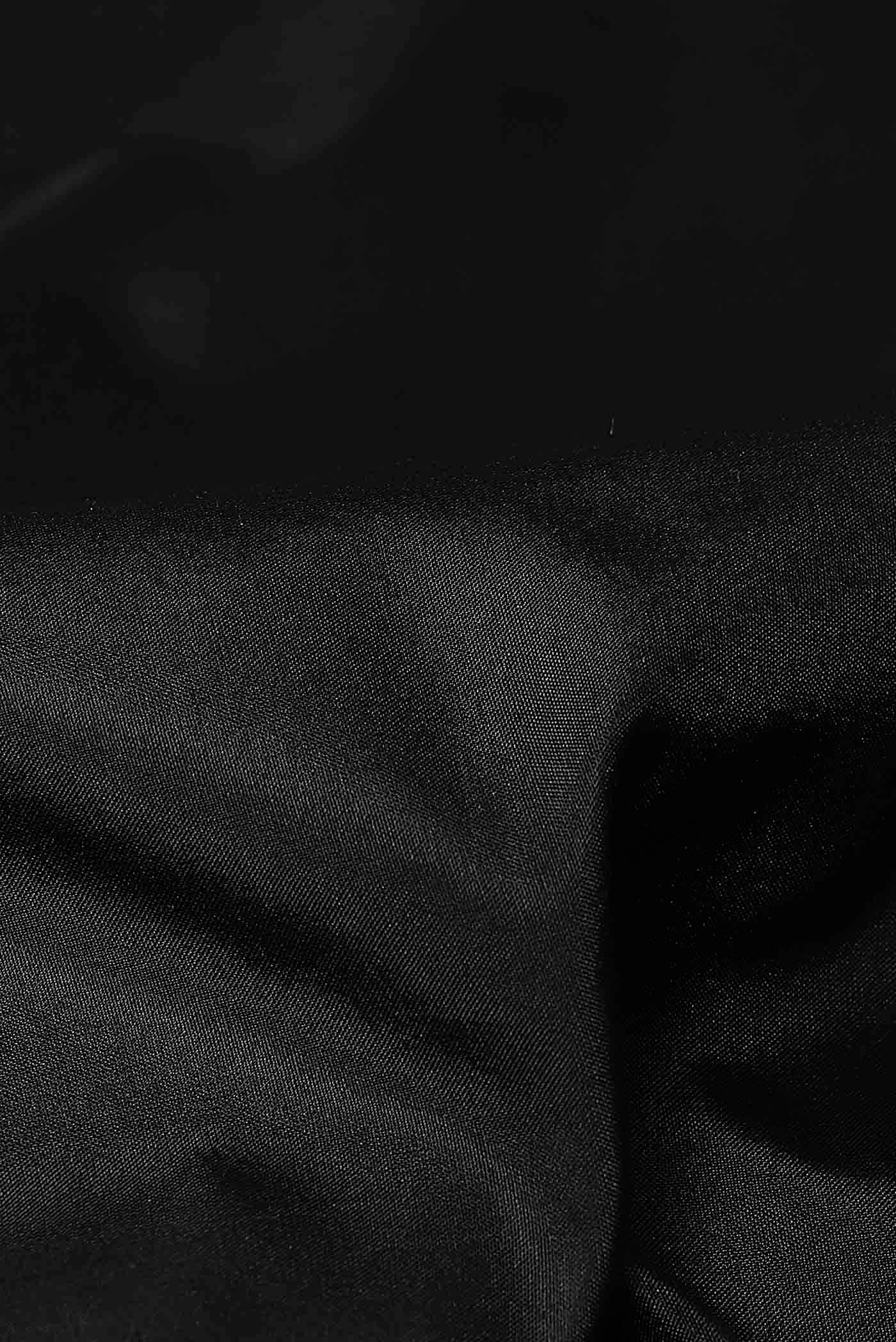 Black Bangalore Silk Saree