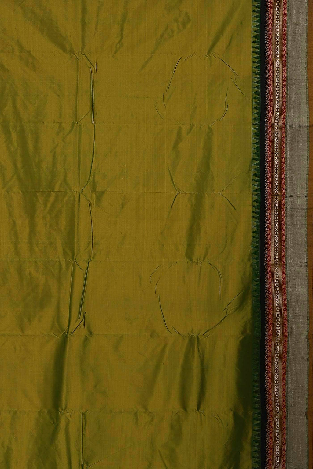 Green Bangalore Silk Saree