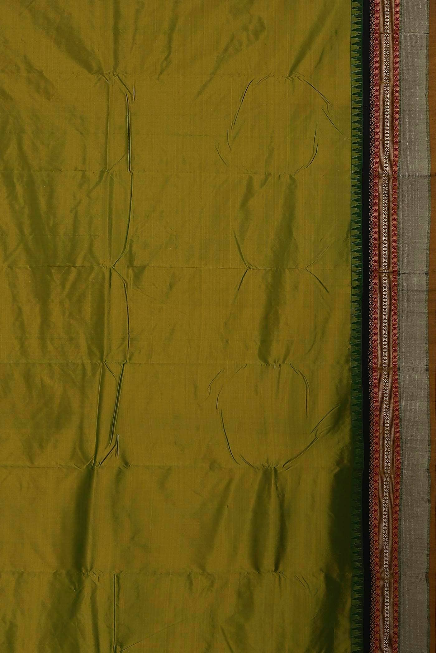 Green Bangalore Silk Saree