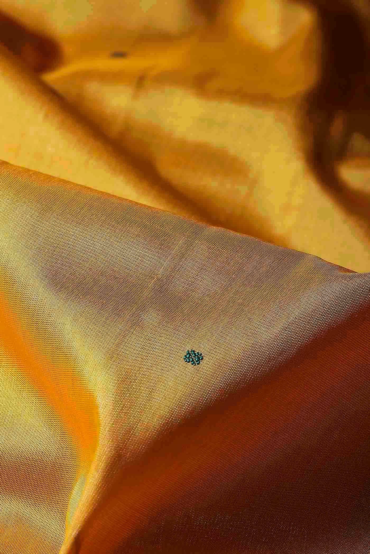 Yellow Orissa Silk Saree