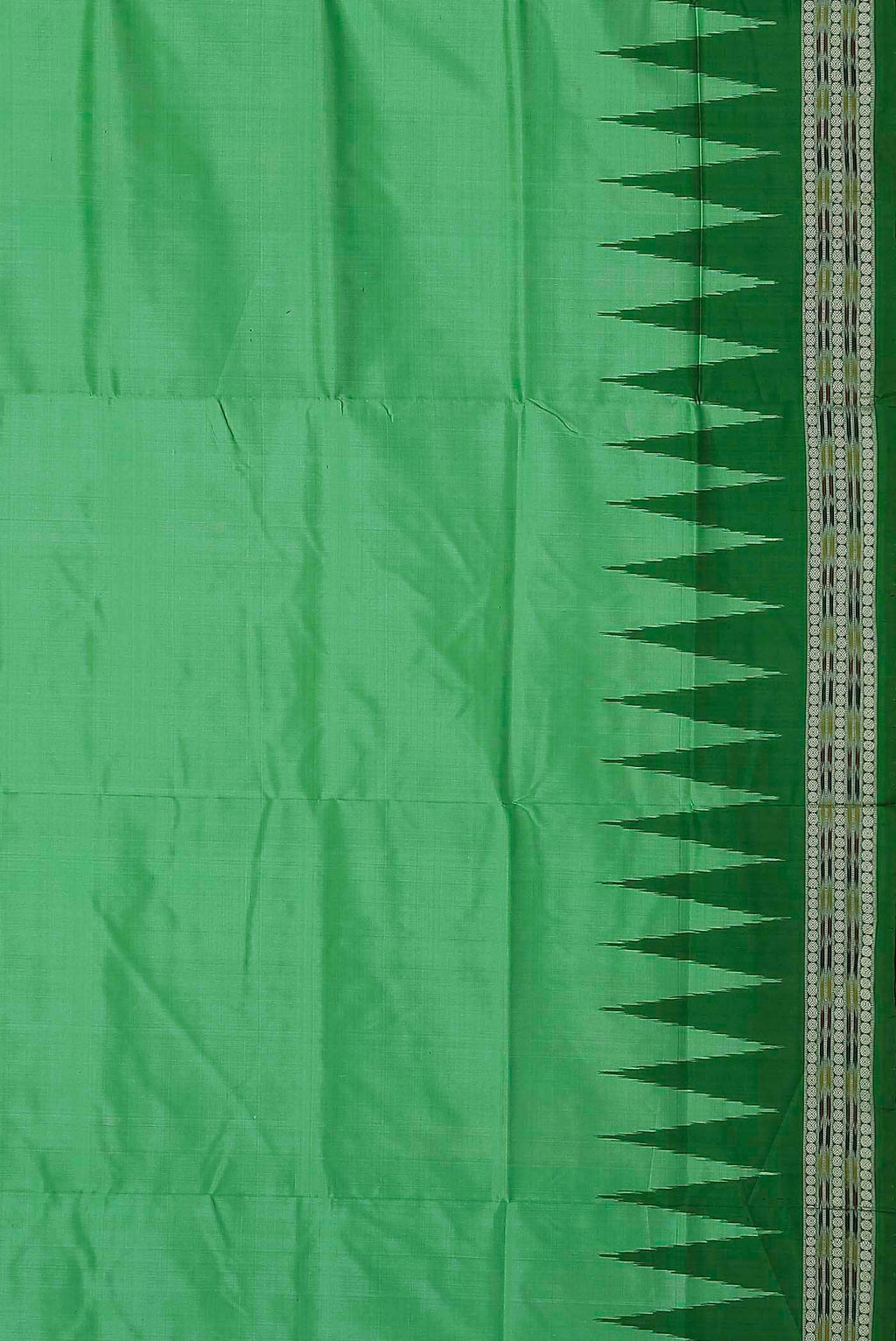 Green Orissa Silk Saree