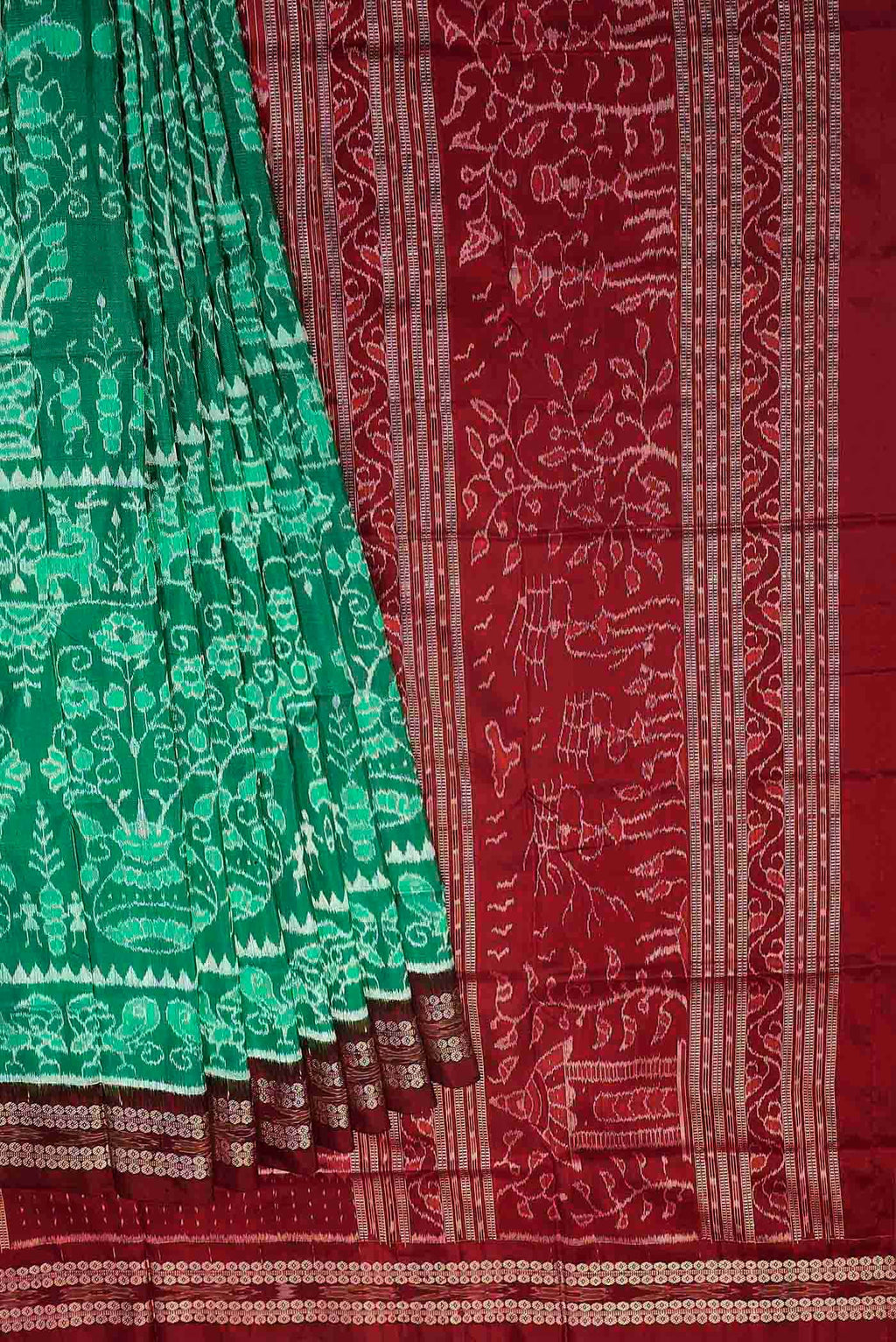 Black Orissa Silk Saree